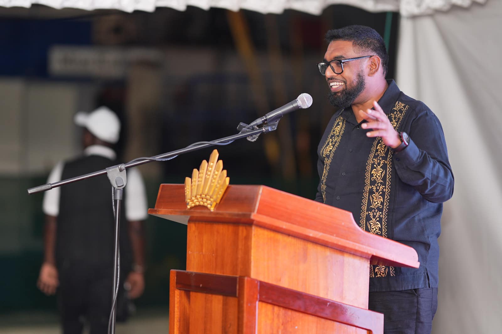 President Ali Inaugurates $30 Million Marine Facility in Region Three