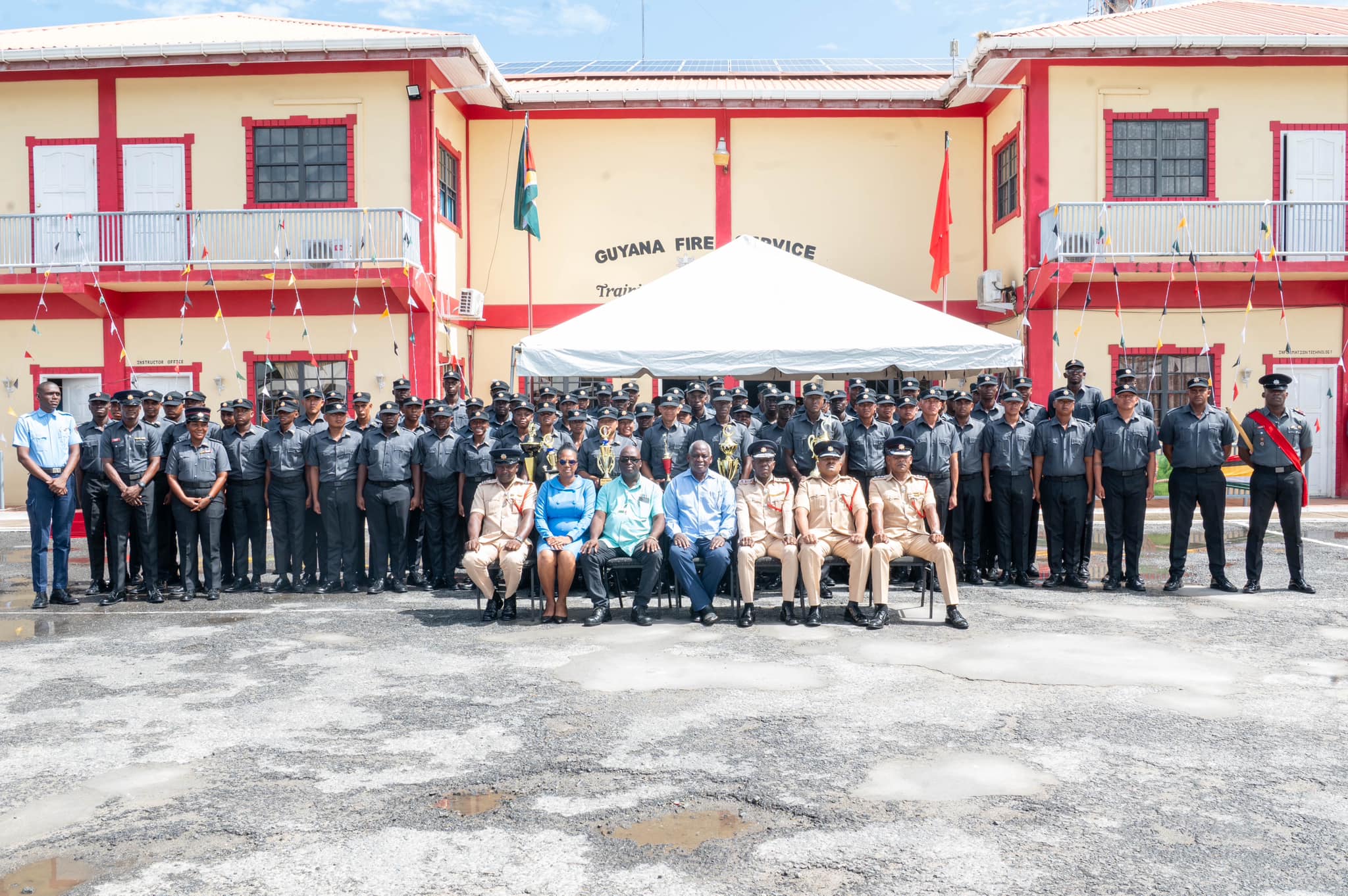 Guyana Fire Service Welcomes 74 New Firefighters Following Training Graduation