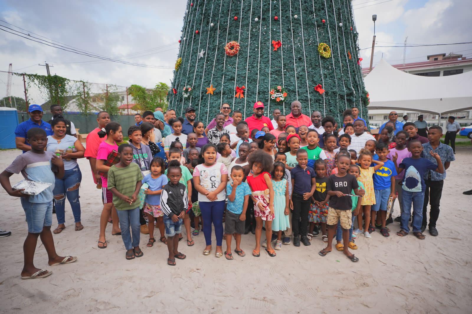 President Irfaan Ali Hosts Christmas Breakfast for Over 200 Children