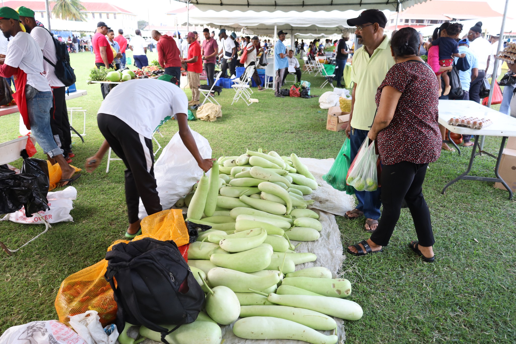 Guyana Police Force and Ministry of Agriculture Host Farmers Market