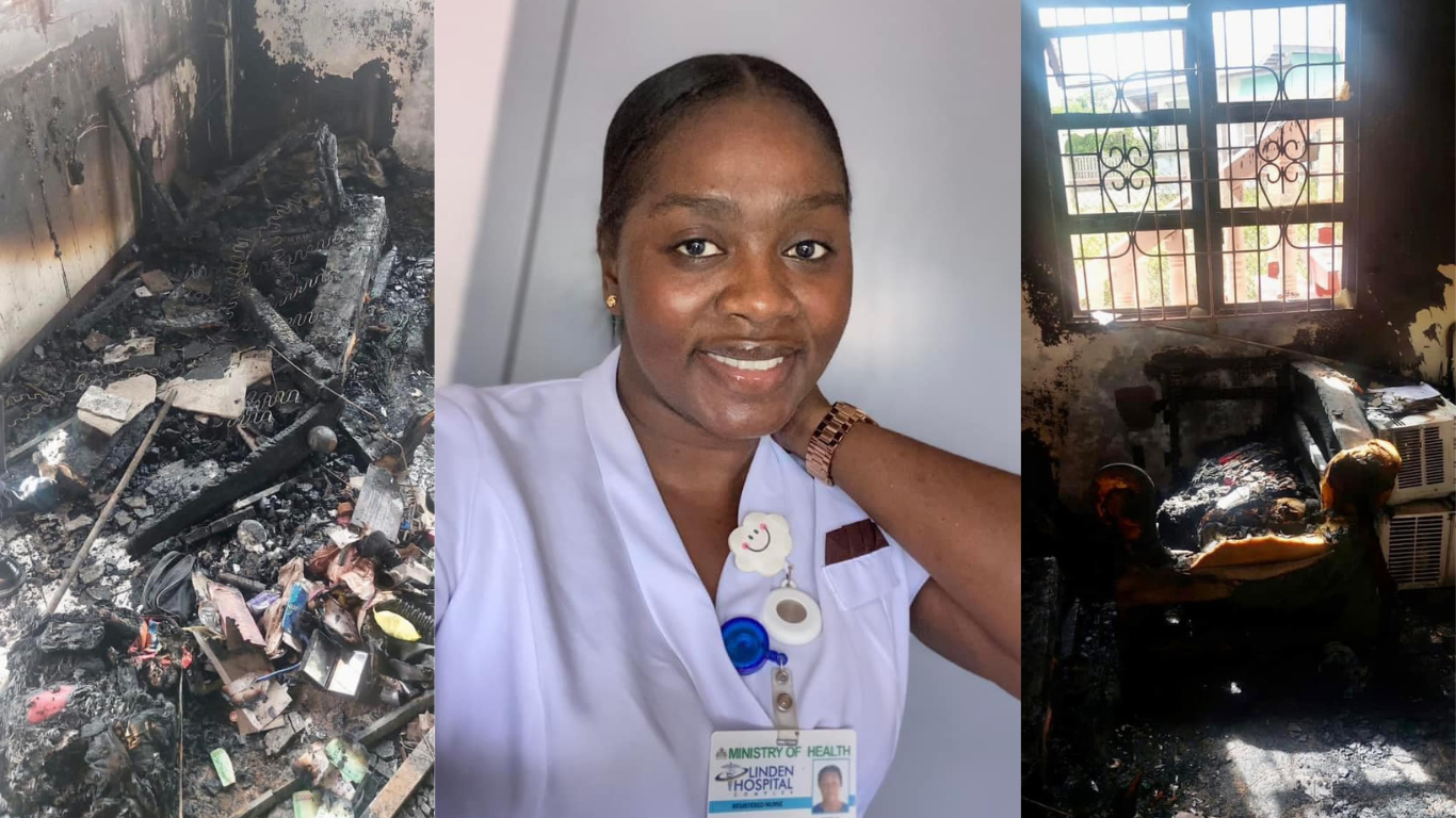 Tragedy Strikes on Christmas Morning: Nurse and Nieces Perish in Linden Fire
