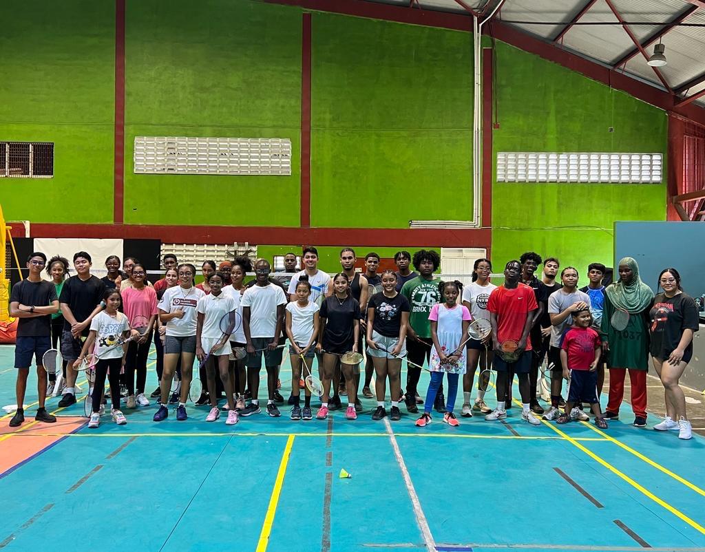 Ramdhani Applauds Growth and Interest in Badminton: 3-Day Camp Concludes Successfully