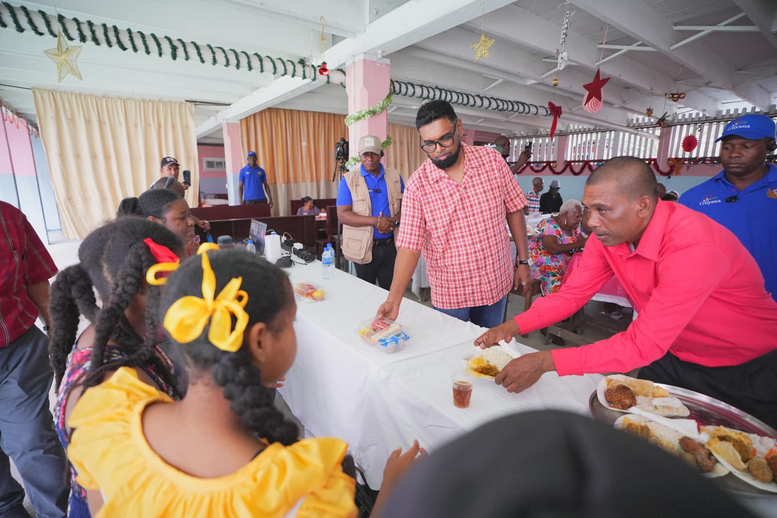 President Ali Pledges $1.5 Million to Dharm Shala on Christmas Day