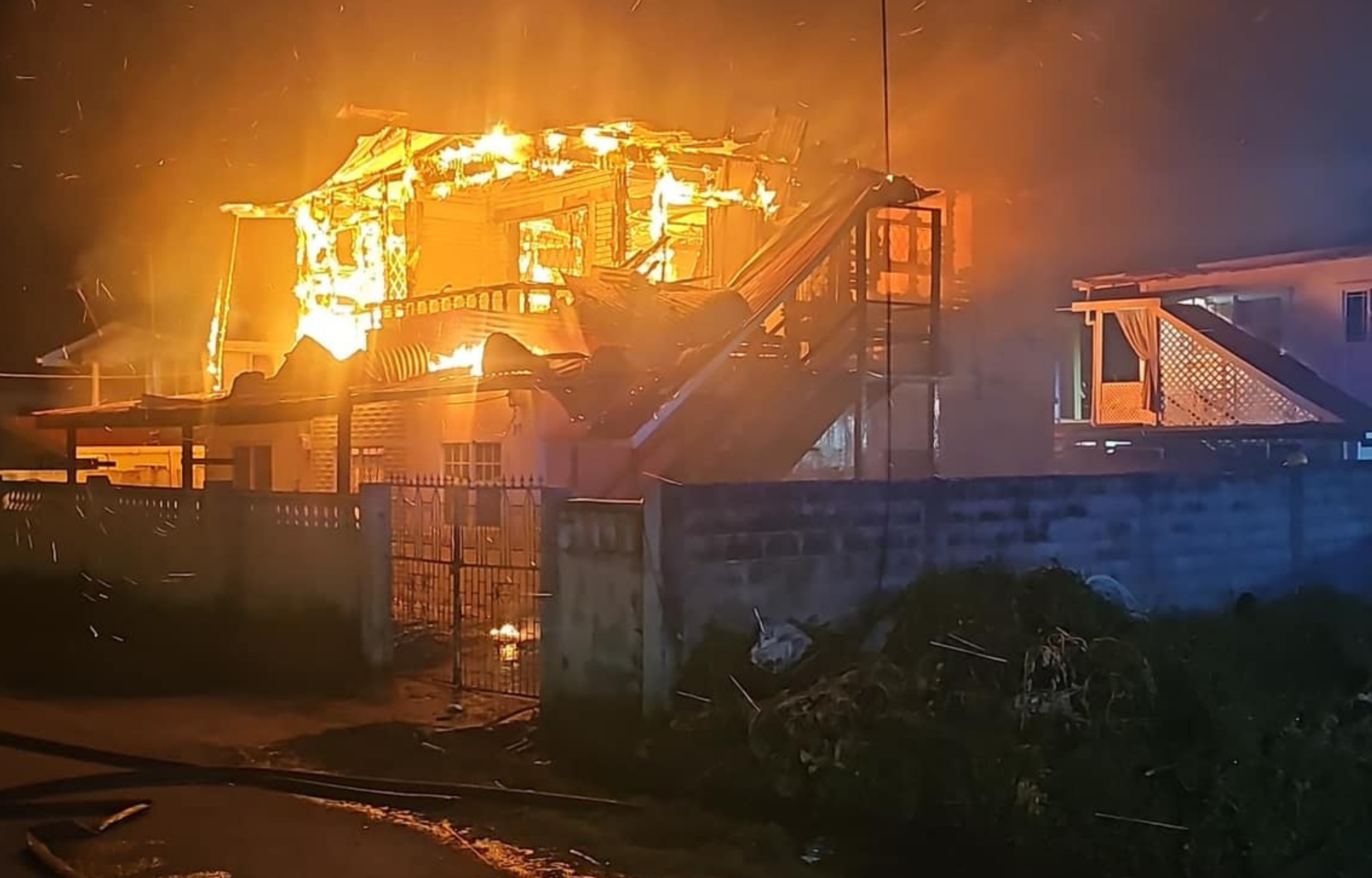 Vigilance Home Consumed by Fire, Leaving Family Homeless