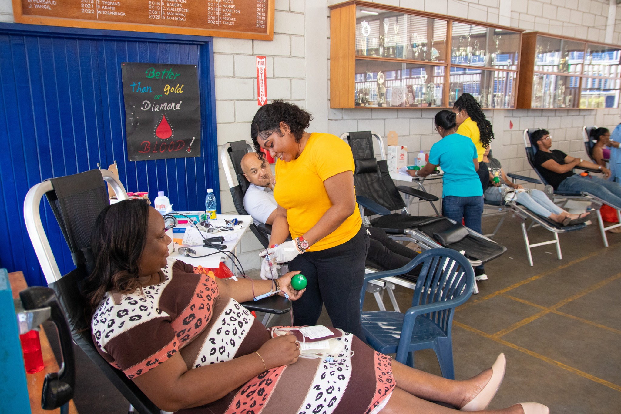 LHC Blood Donation Drive for Valentine’s Day Deemed a Success