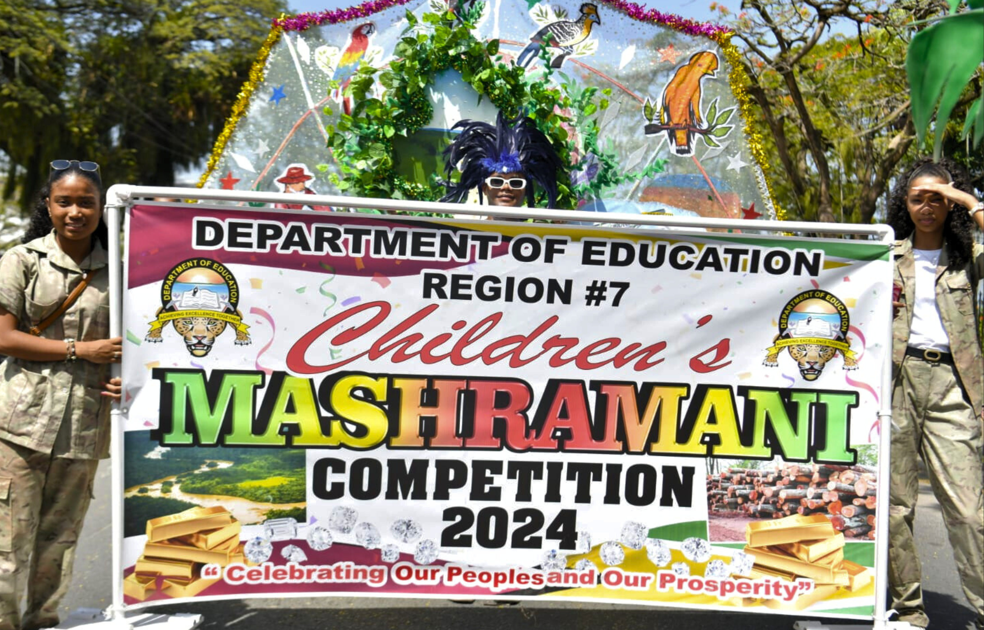 Children’s Mashramani Parade 2024 Draws Enthusiastic Participants