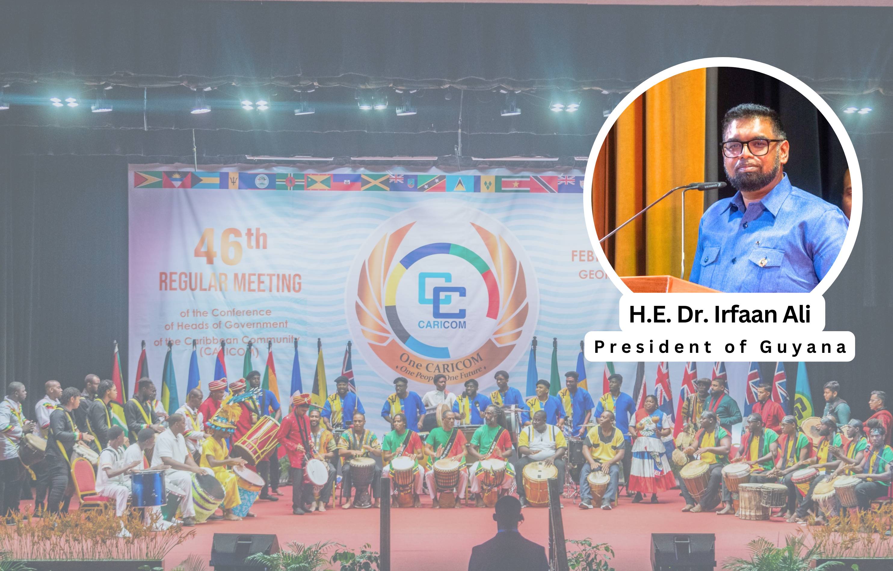 President Irfaan Ali Urges Caribbean Citizens to Address Trade Barriers for Food Security