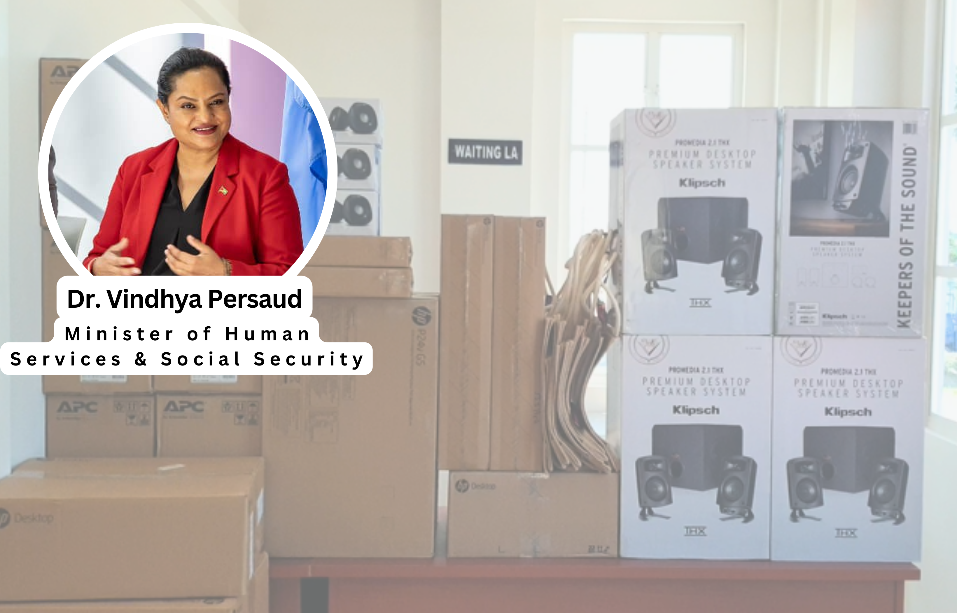 Ministry Receives IT Equipment to Combat Gender-Based Violence