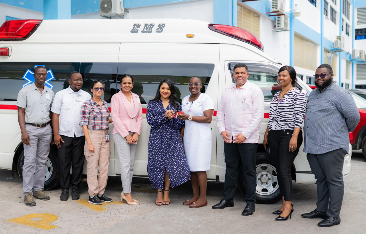 First Lady Donates Ambulance to GPHC Pediatric Unit, Boosting Health System