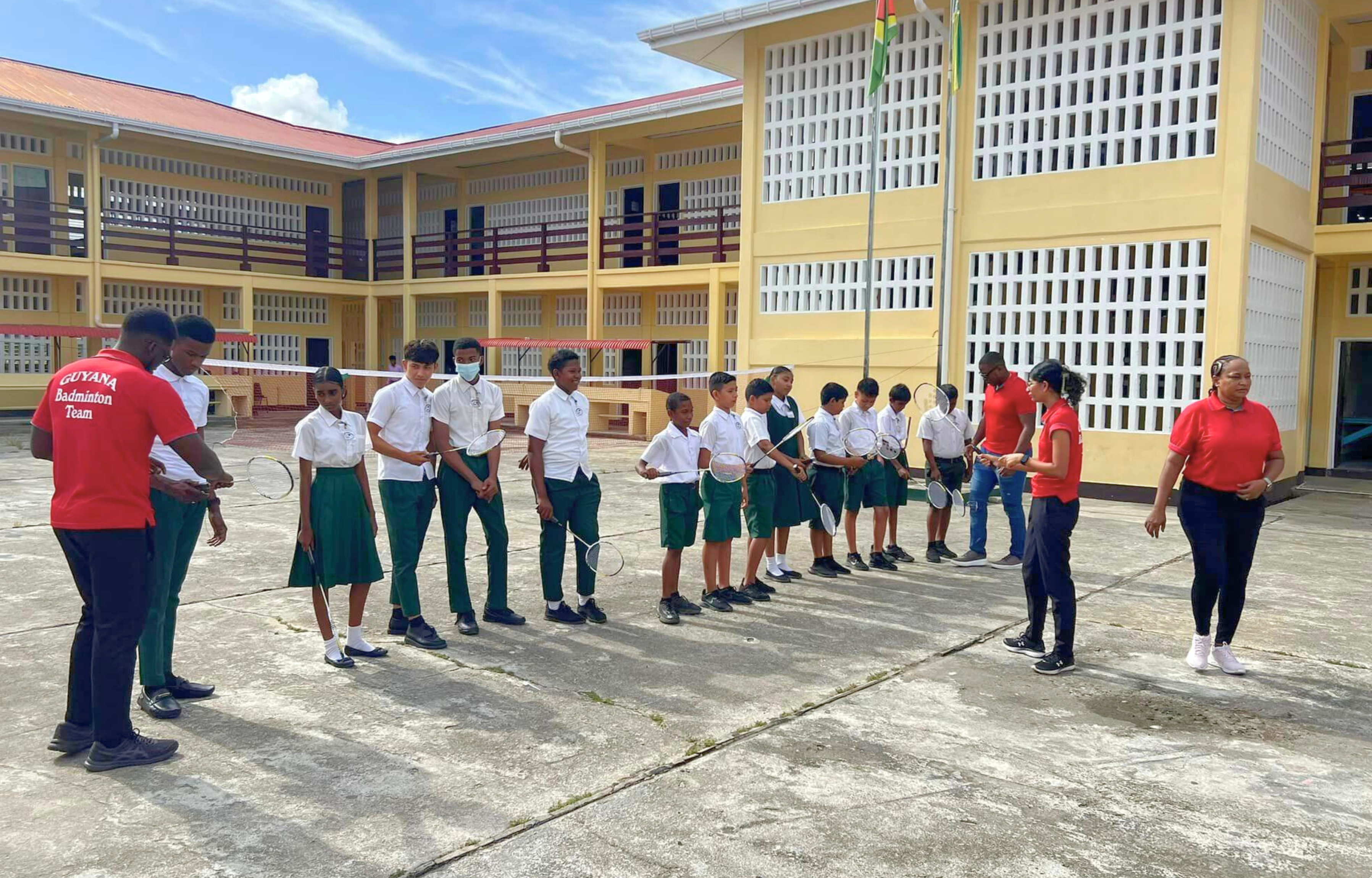 Guyana Badminton Association Expands Reach to Essequibo Coast Schools
