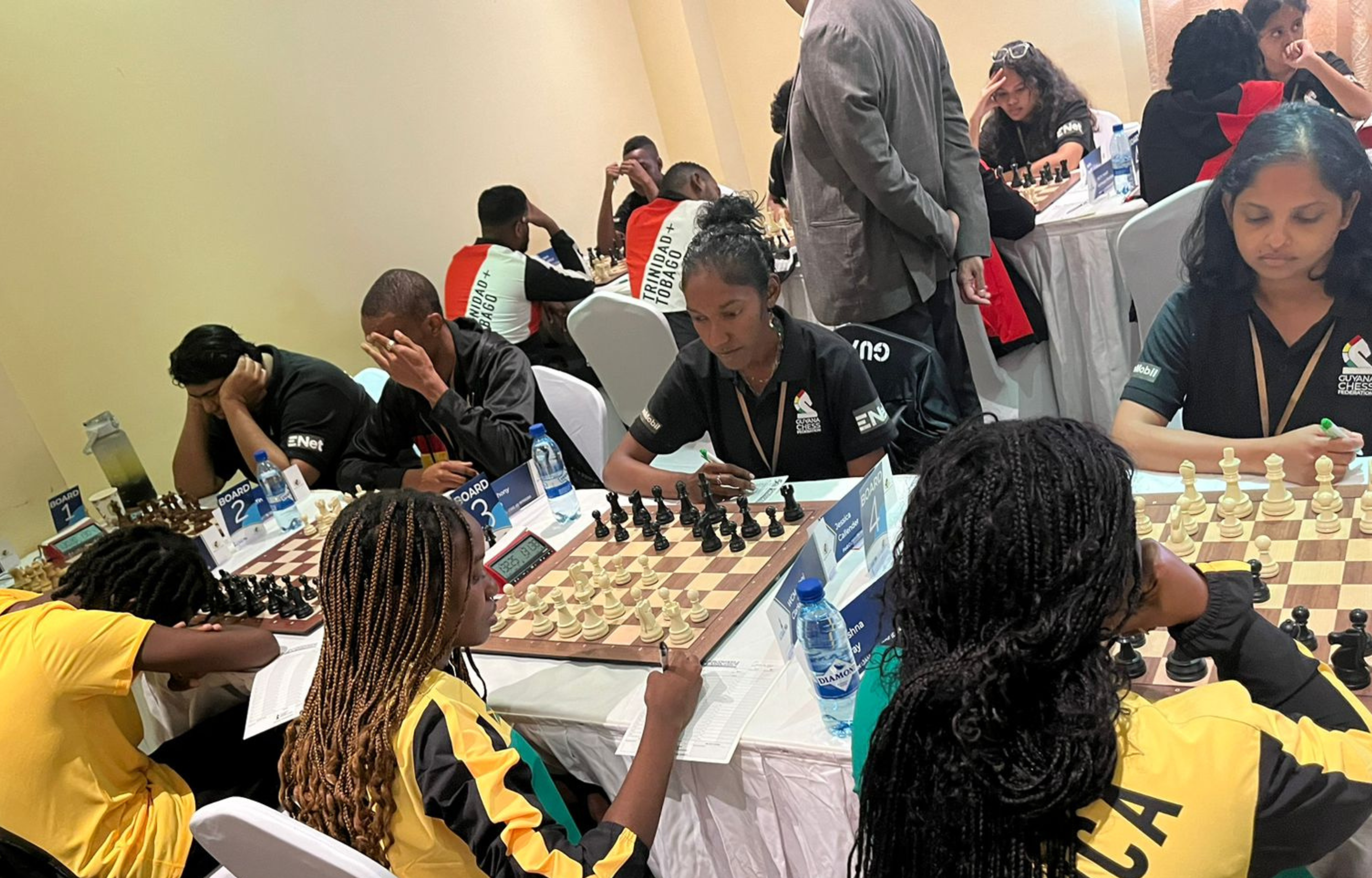 Guyana Faces Tough Opening Day at CARICOM Classic Chess Tournament