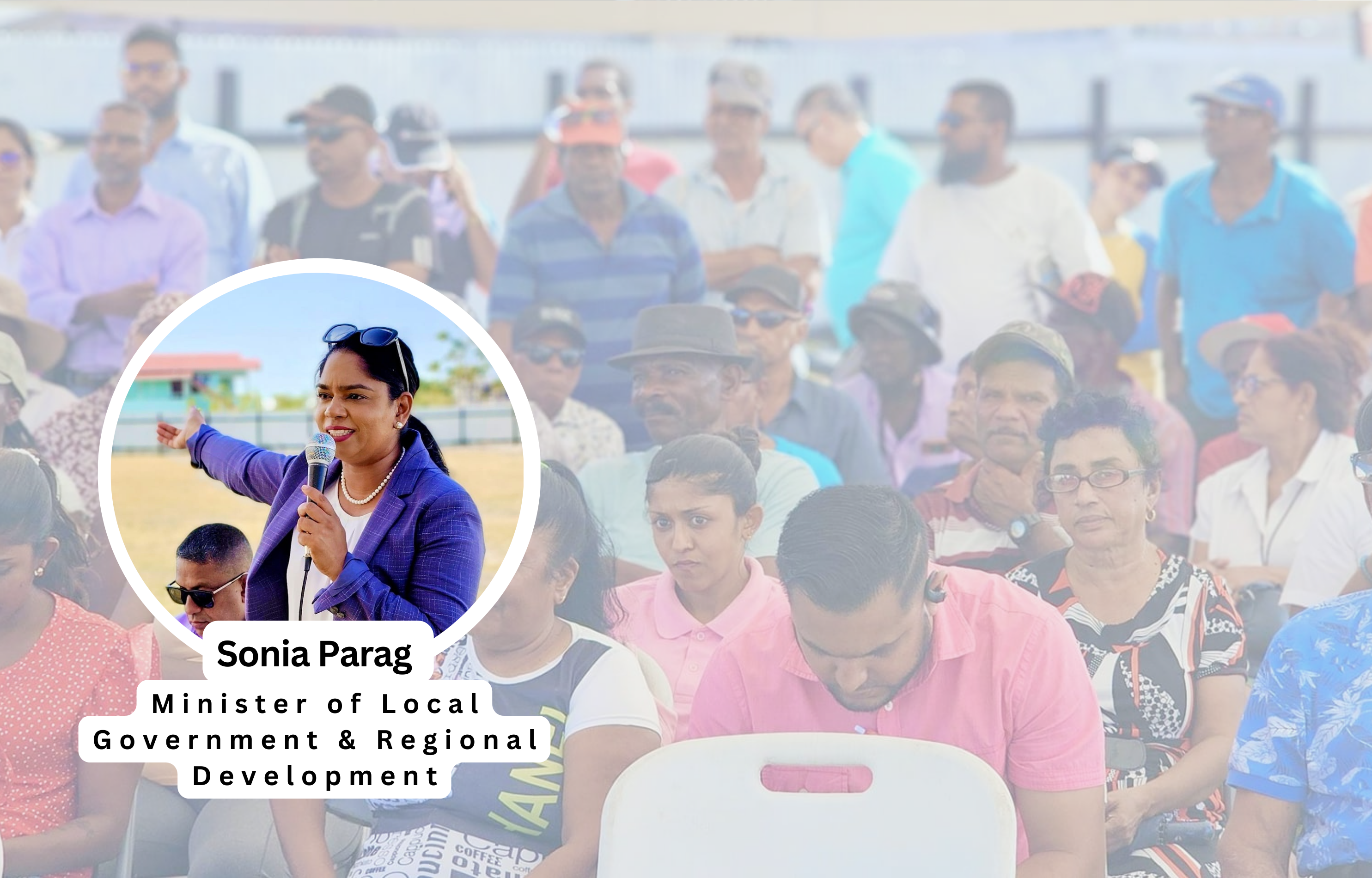 Minister Sonia Parag Engages Corentyne Coast Residents on Development Initiatives