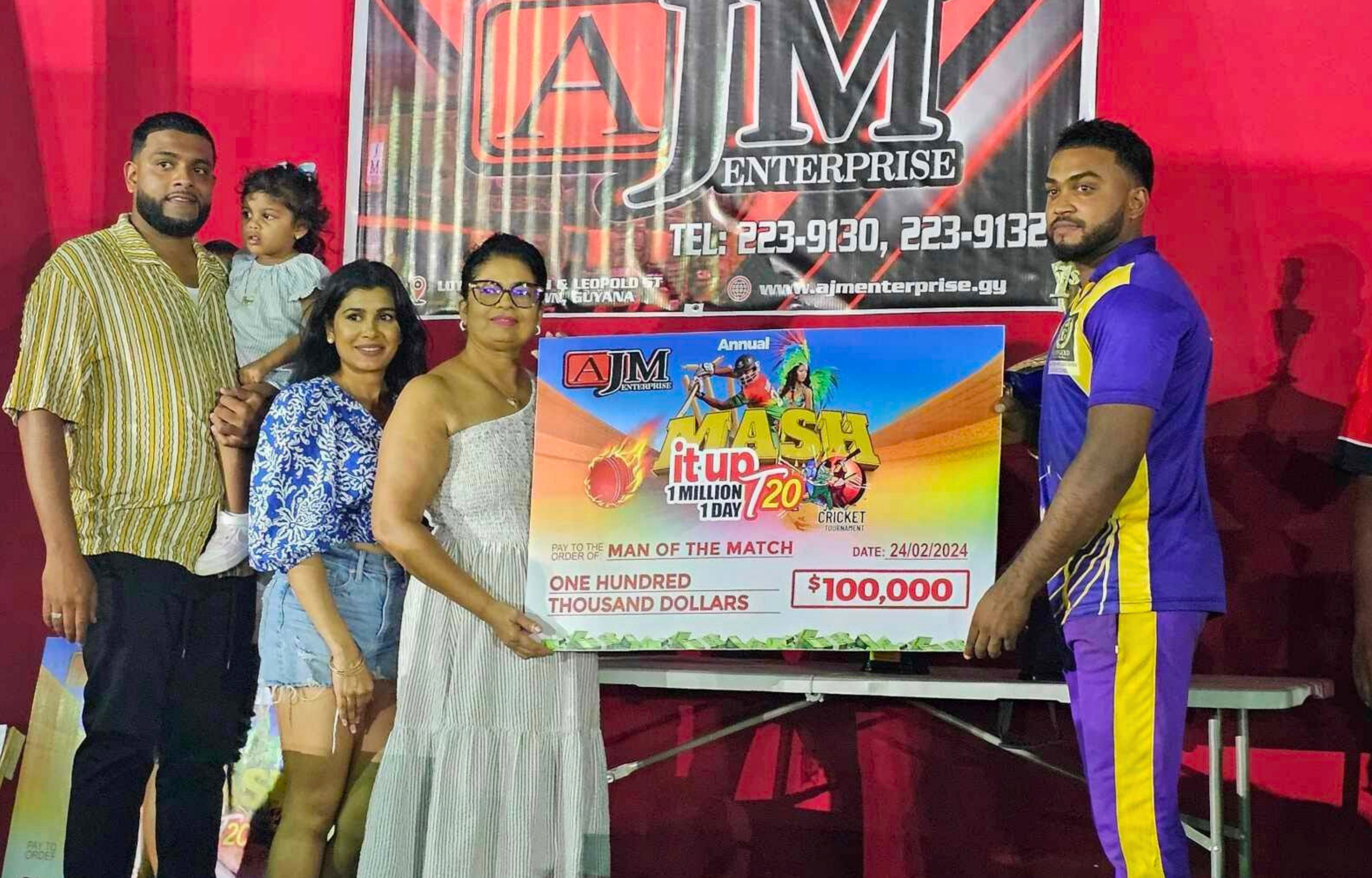 Cotton Tree Cricket Club Clinches Victory in AJM ‘Mash It Up’ T20 Game