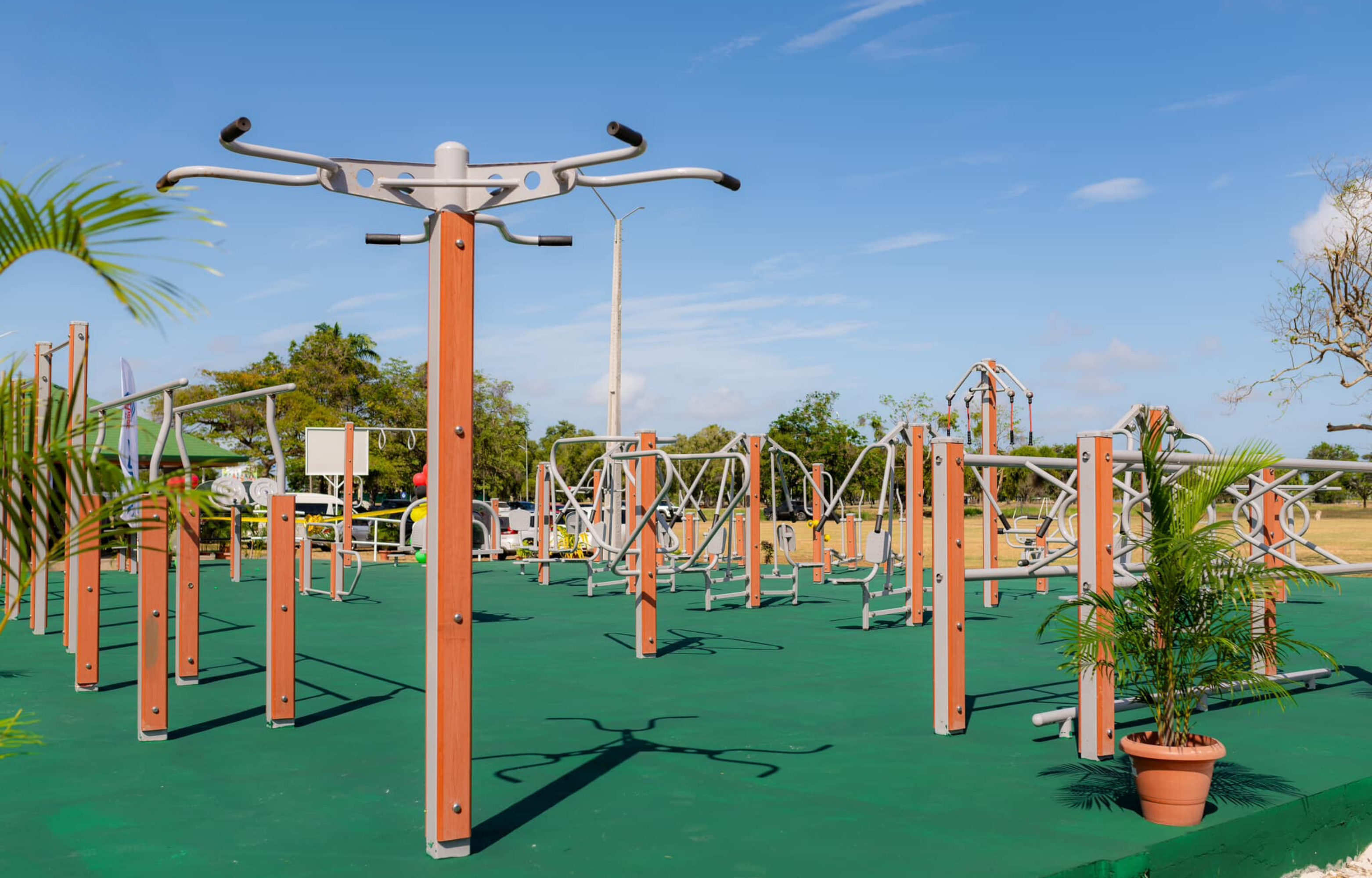 New Outdoor Gym Opens at National Park