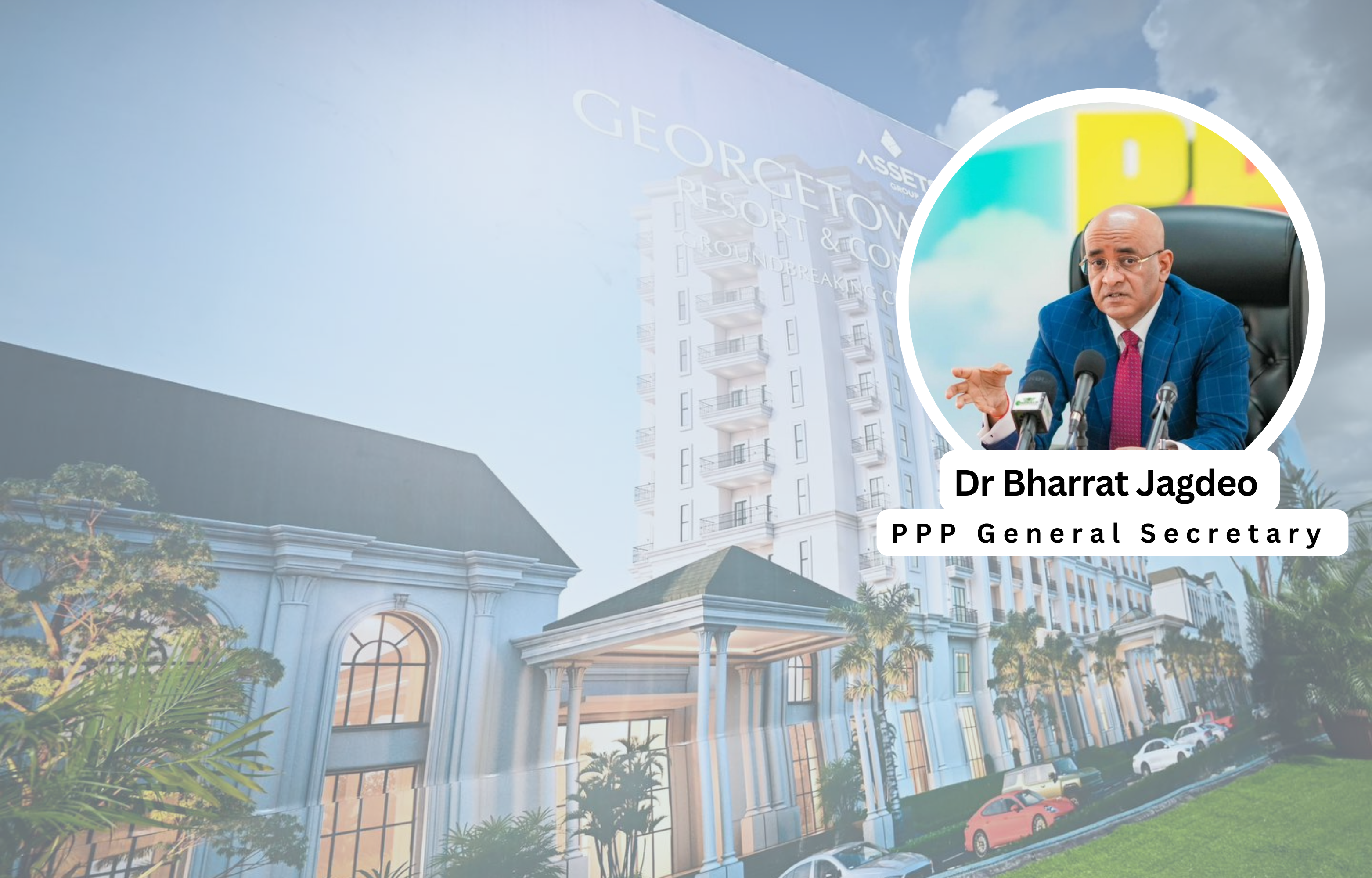 PPP General Secretary Dr. Bharrat Jagdeo Defends Qatari-Funded Hotel Project in Georgetown