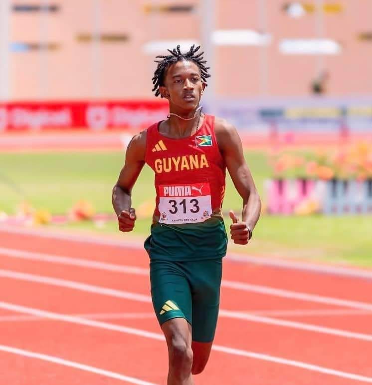 Linden’s Kaidon Persaud Clinches CARIFTA Silver in Athletics