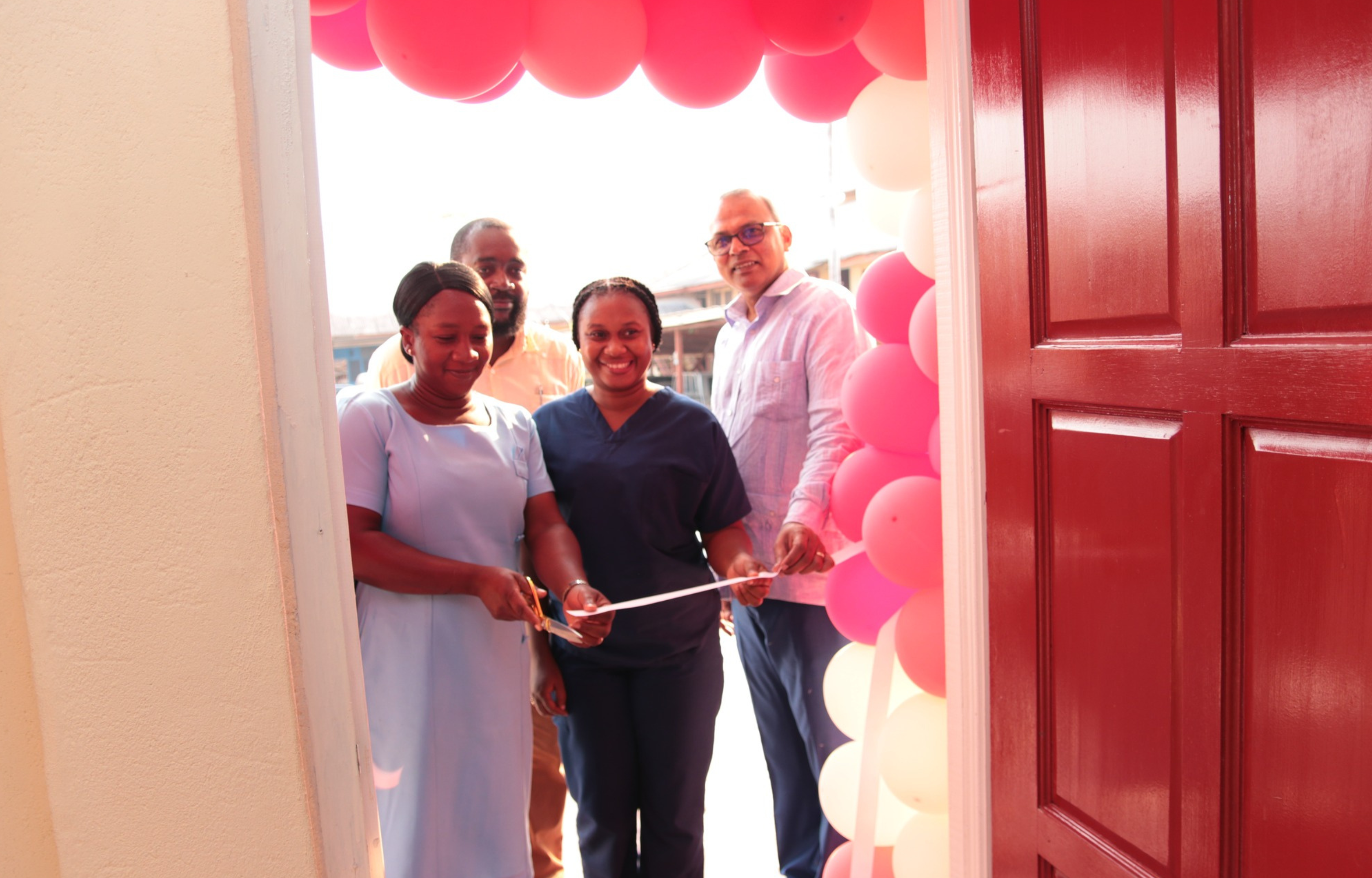 Minister of Health Dr. Frank Anthony Inaugurates Newly Refurbished Linden Ambulance Station