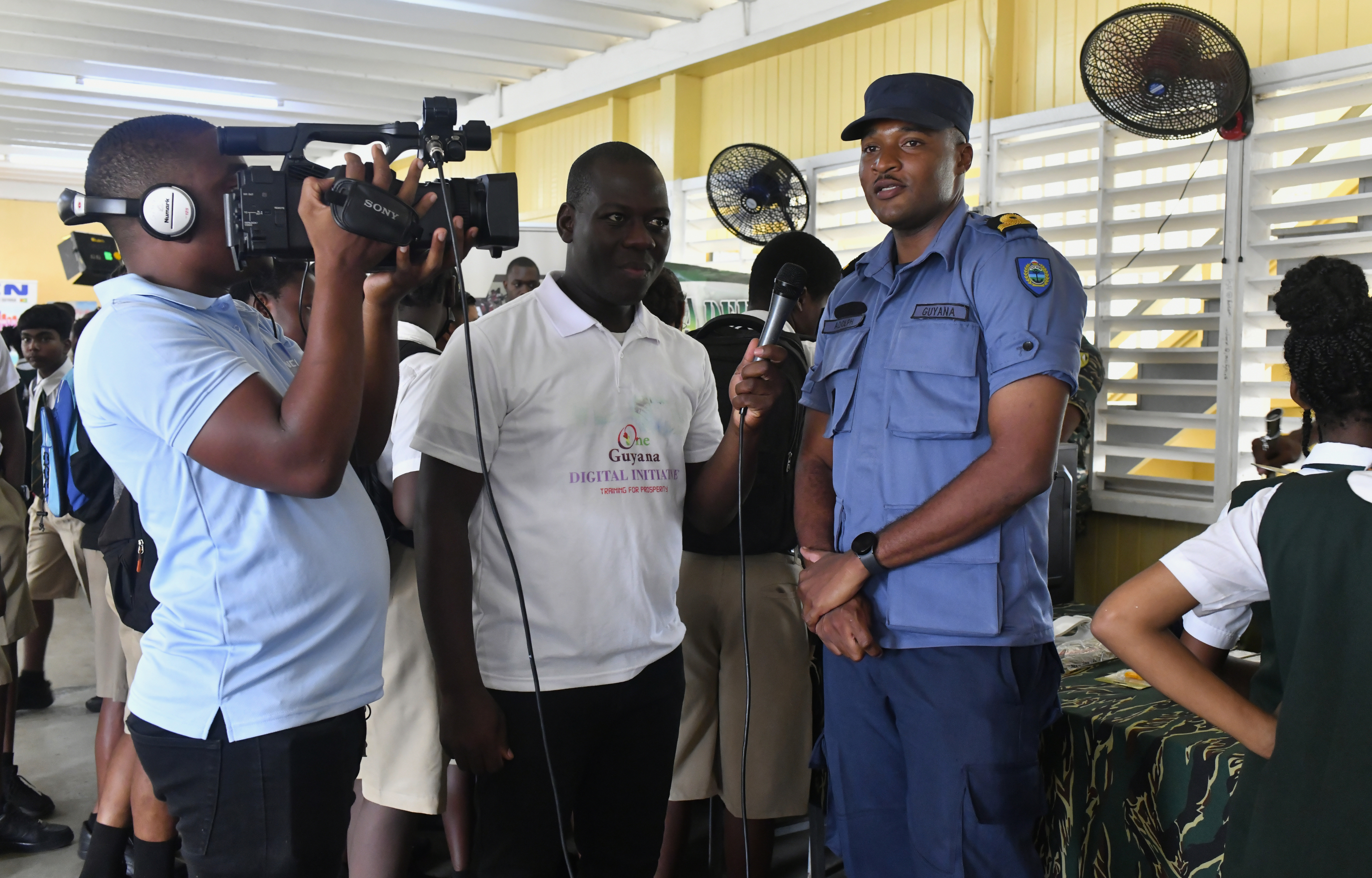 GPF, GDF Engage in Career Fair to Attract New Recruits