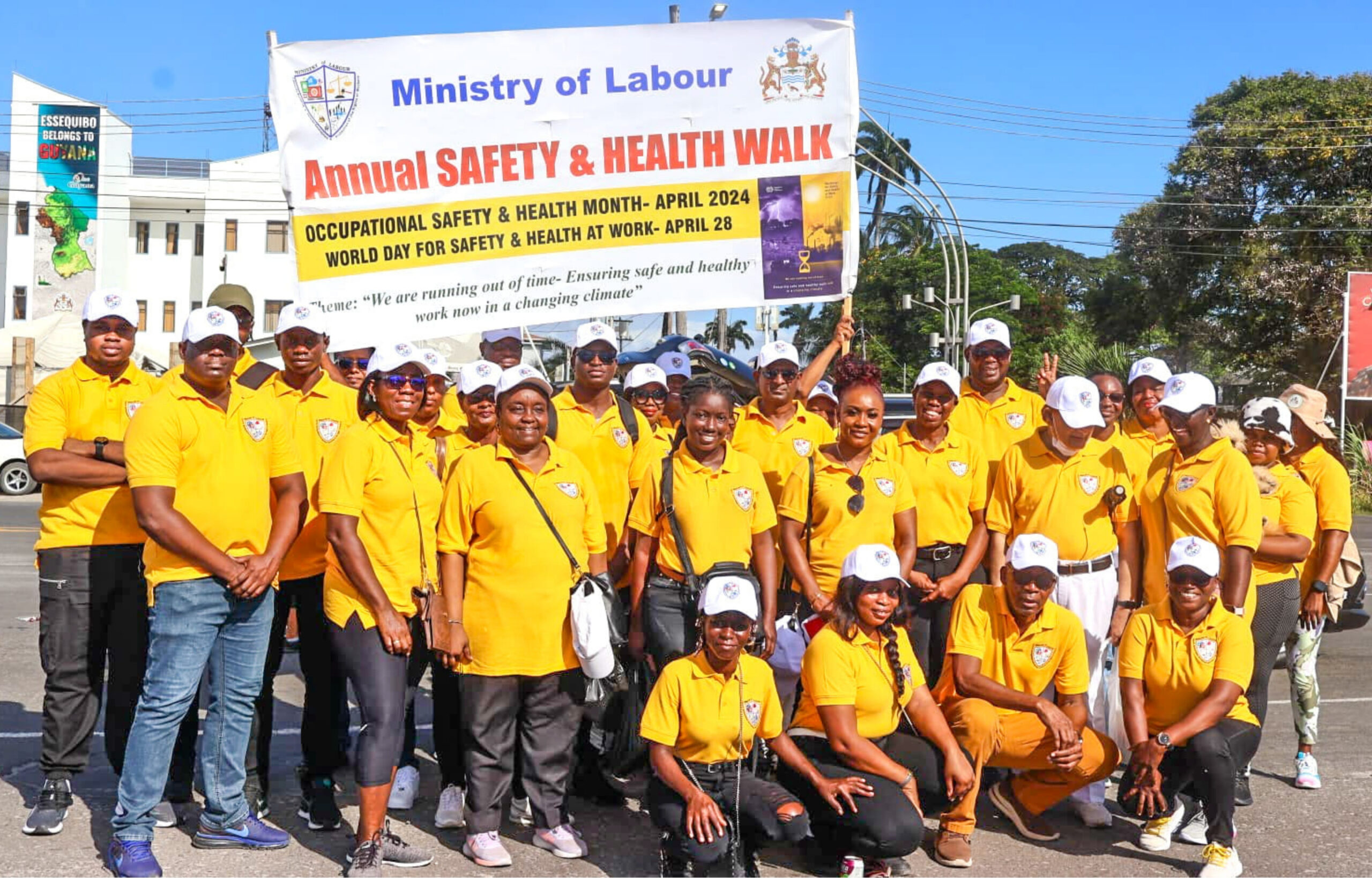 Ministry of Labour Hosts Successful OSH Walk 2024