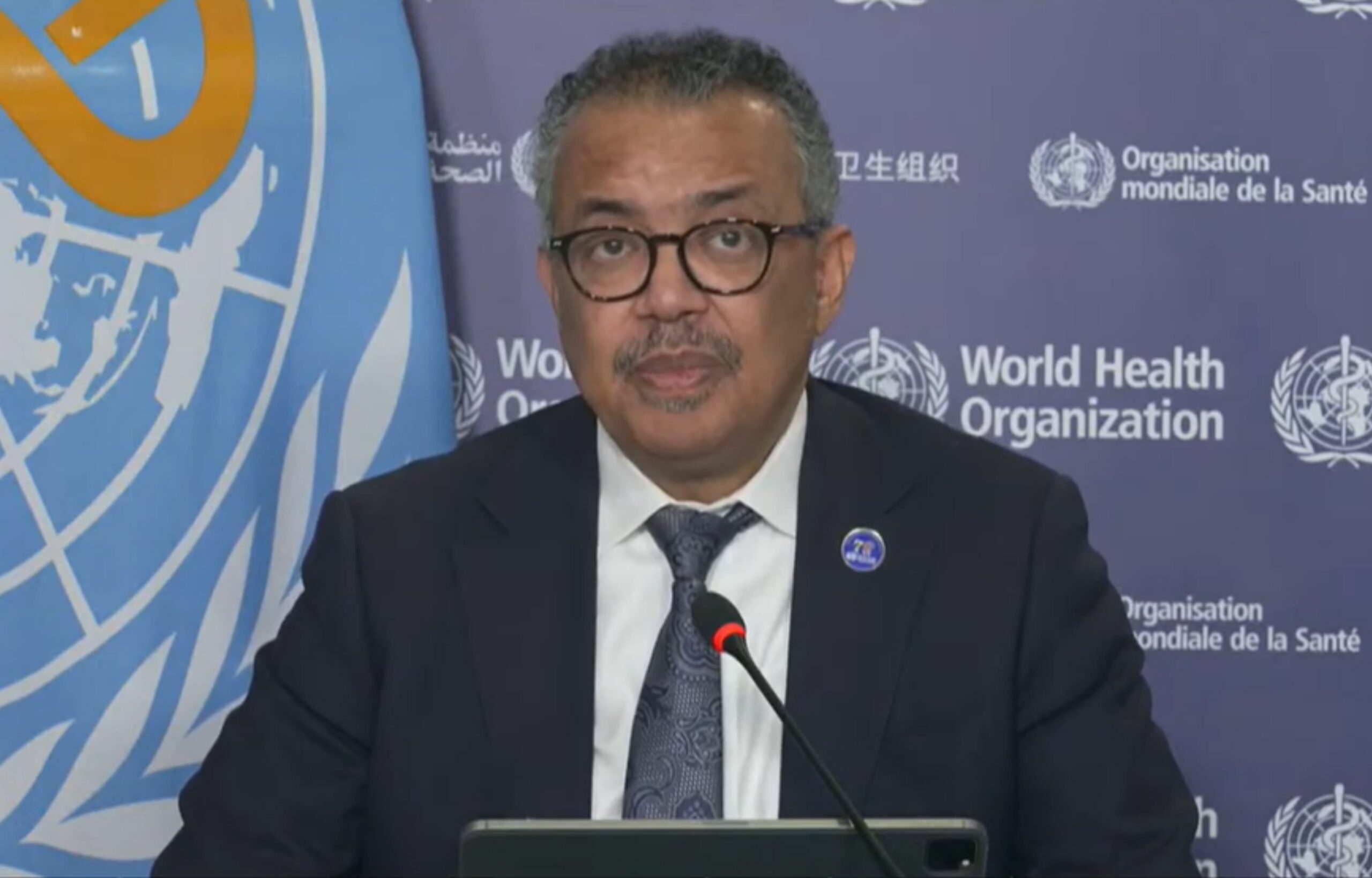 World Health Organization Chief Highlights Importance of Immunization