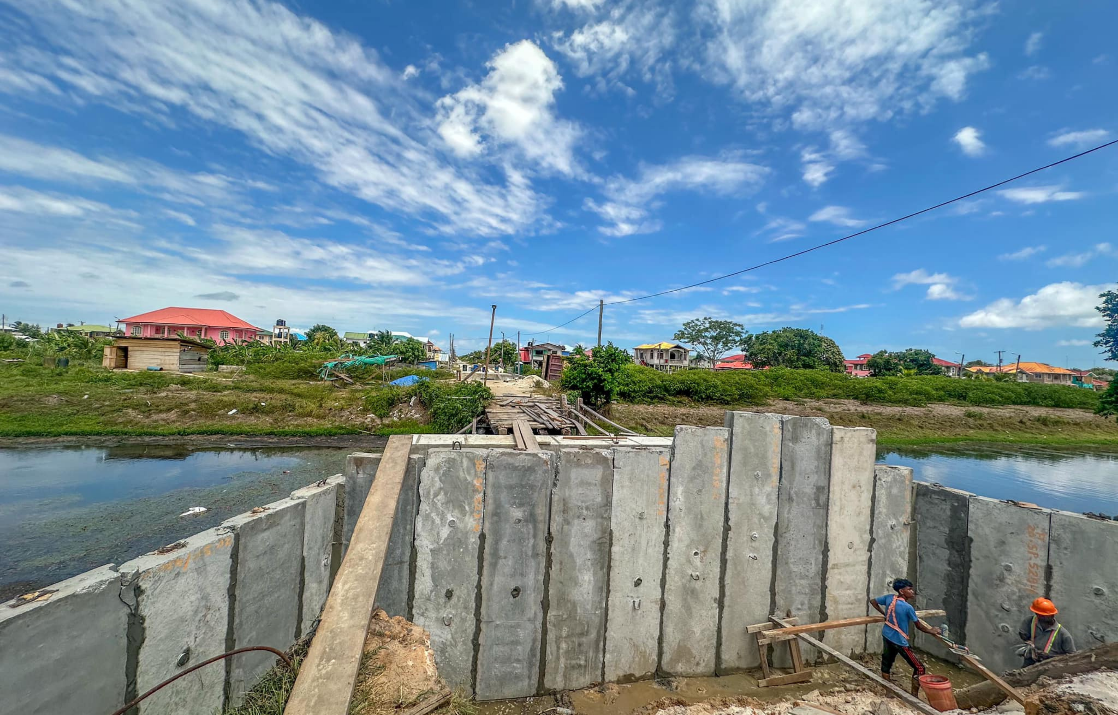 Minister Edghill Assures Completion of Infrastructural Projects