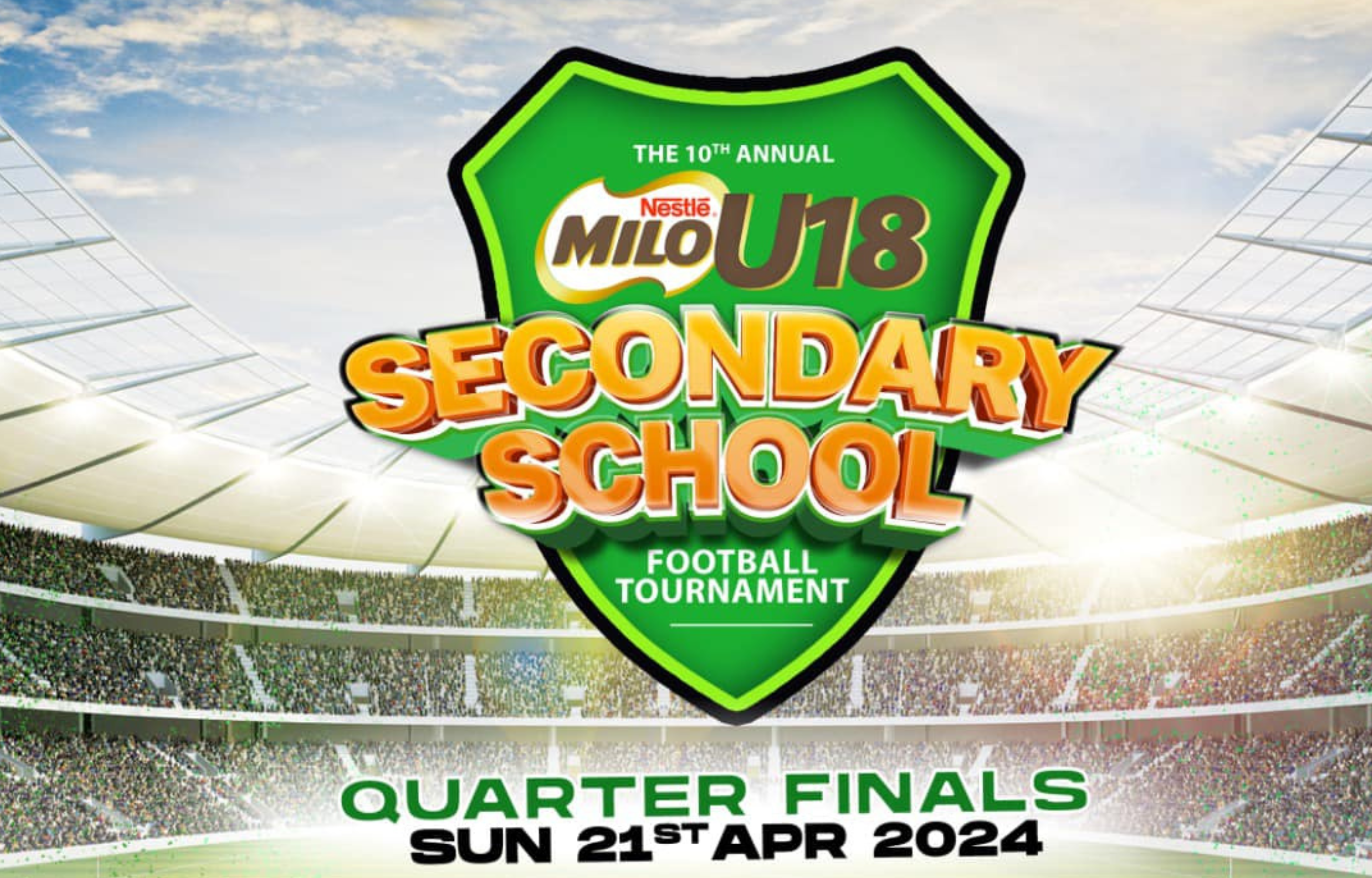 Milo Schools Football Championship Enters Quarterfinal Stage