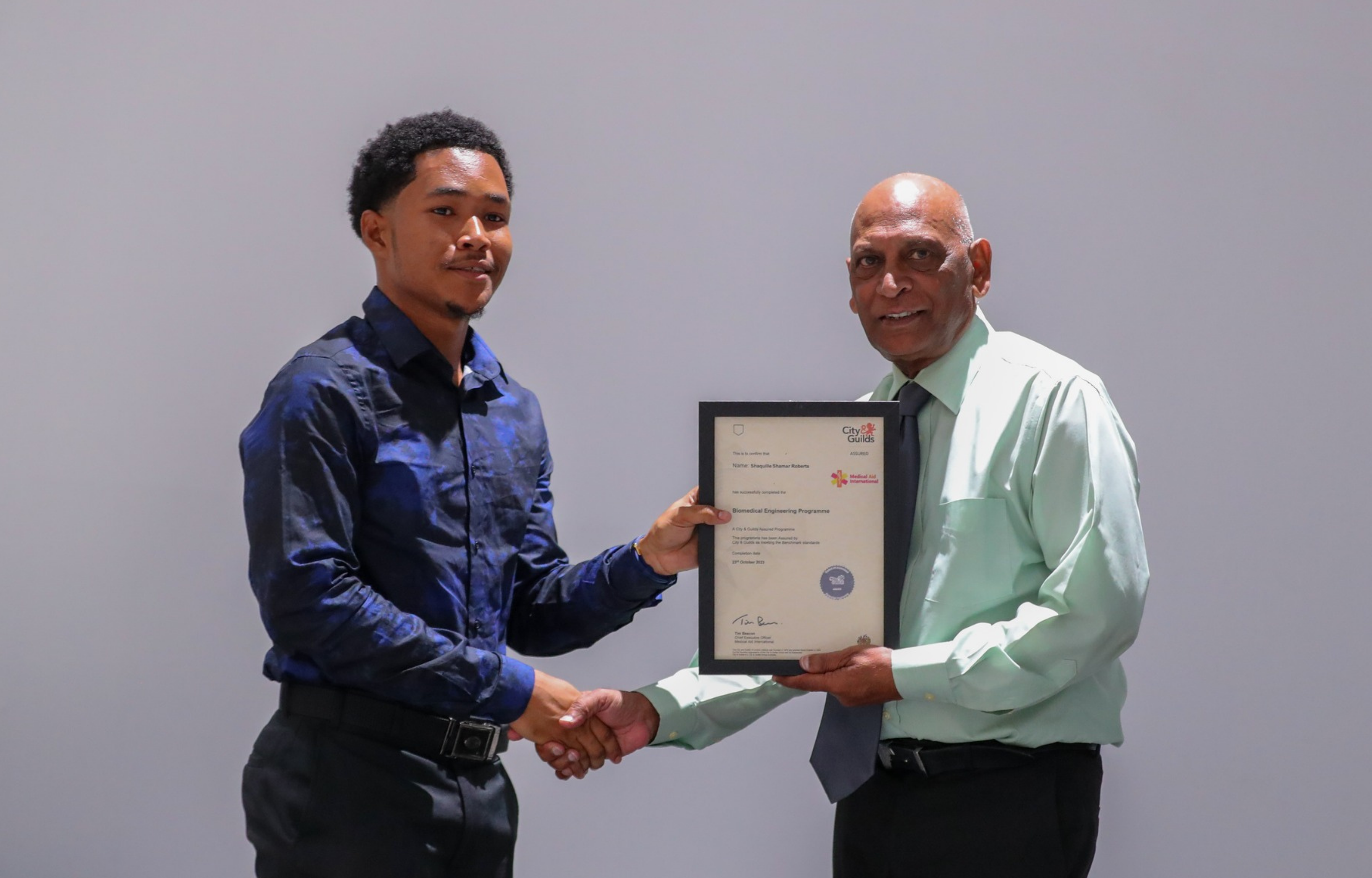 38 Graduates Complete Biomedical Technicians Training Course, Filling Void in Health Sector