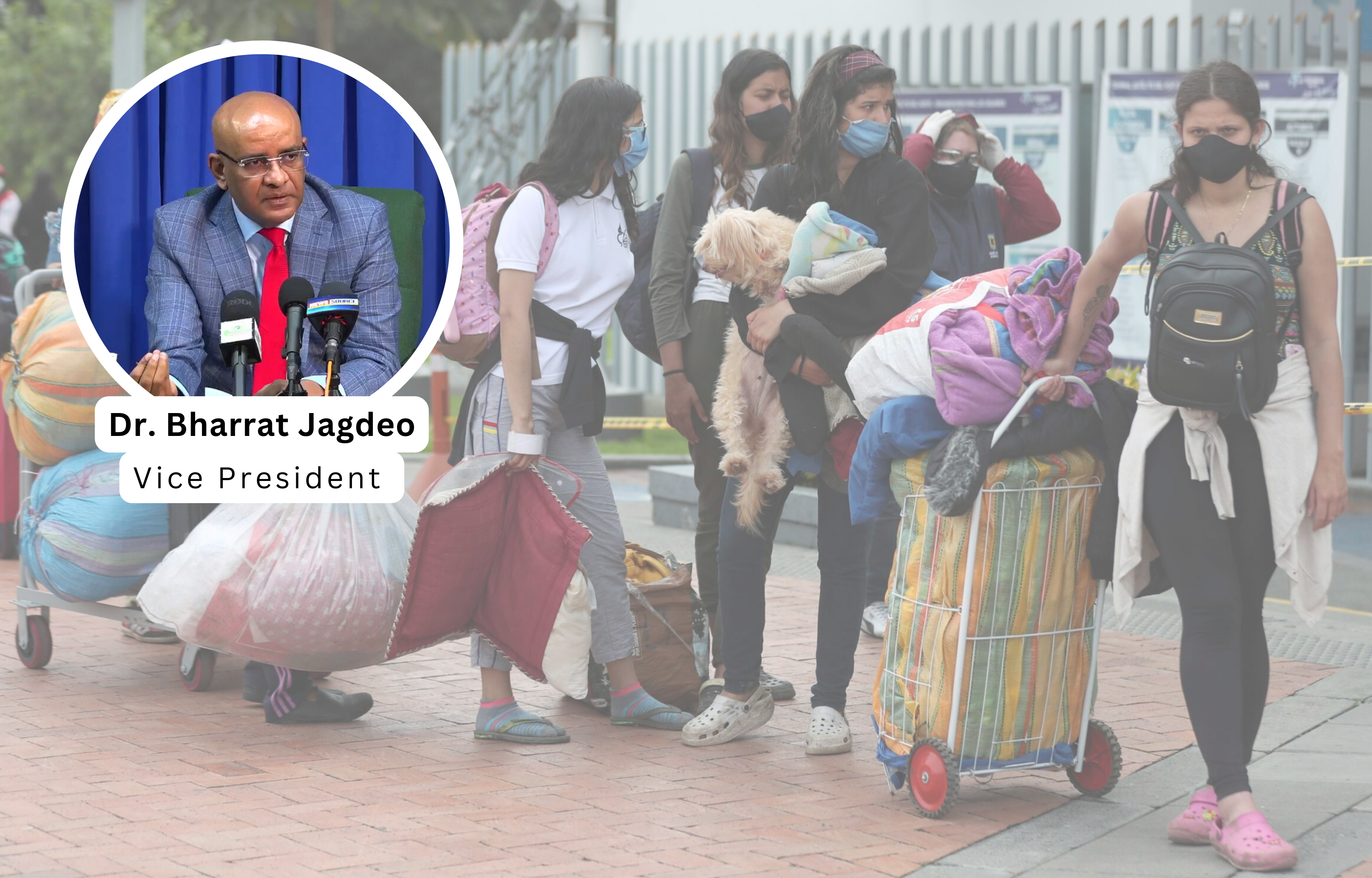 Vice President Jagdeo Clarifies Venezuela Migrant Situation