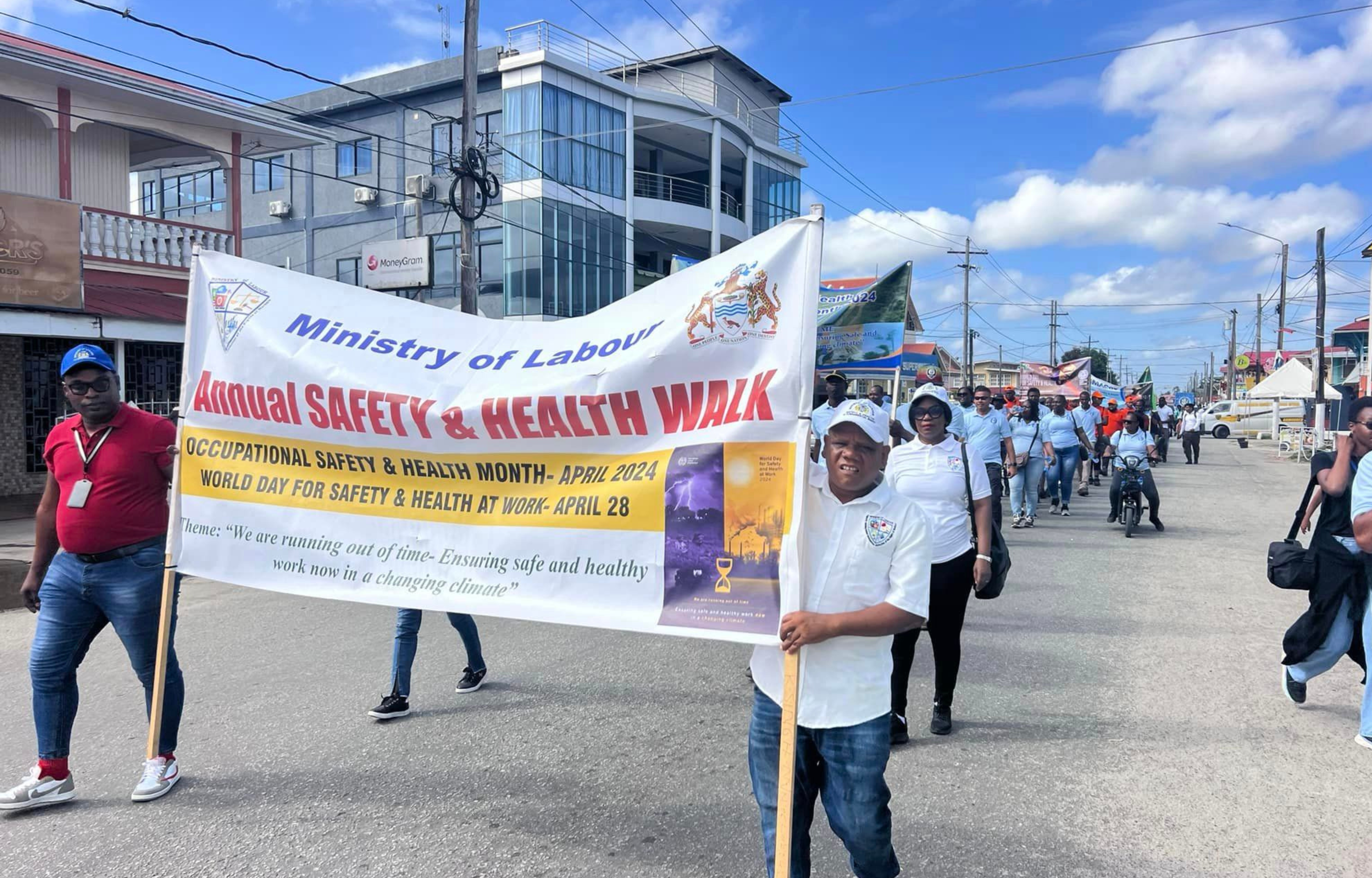 Department of Labour Hosts Occupational Safety and Health Walk