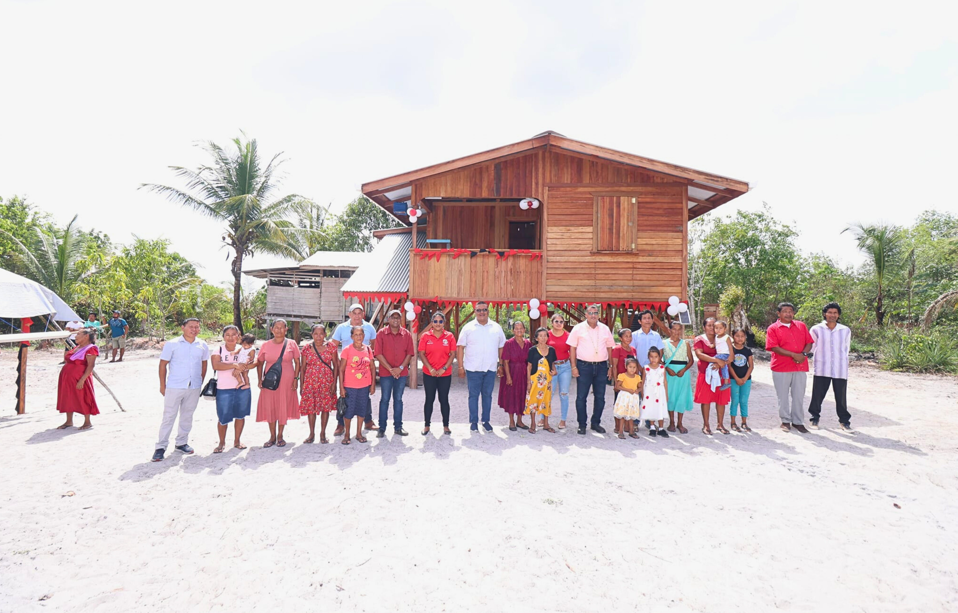 20 New Homes Delivered to Barima/Waini Families