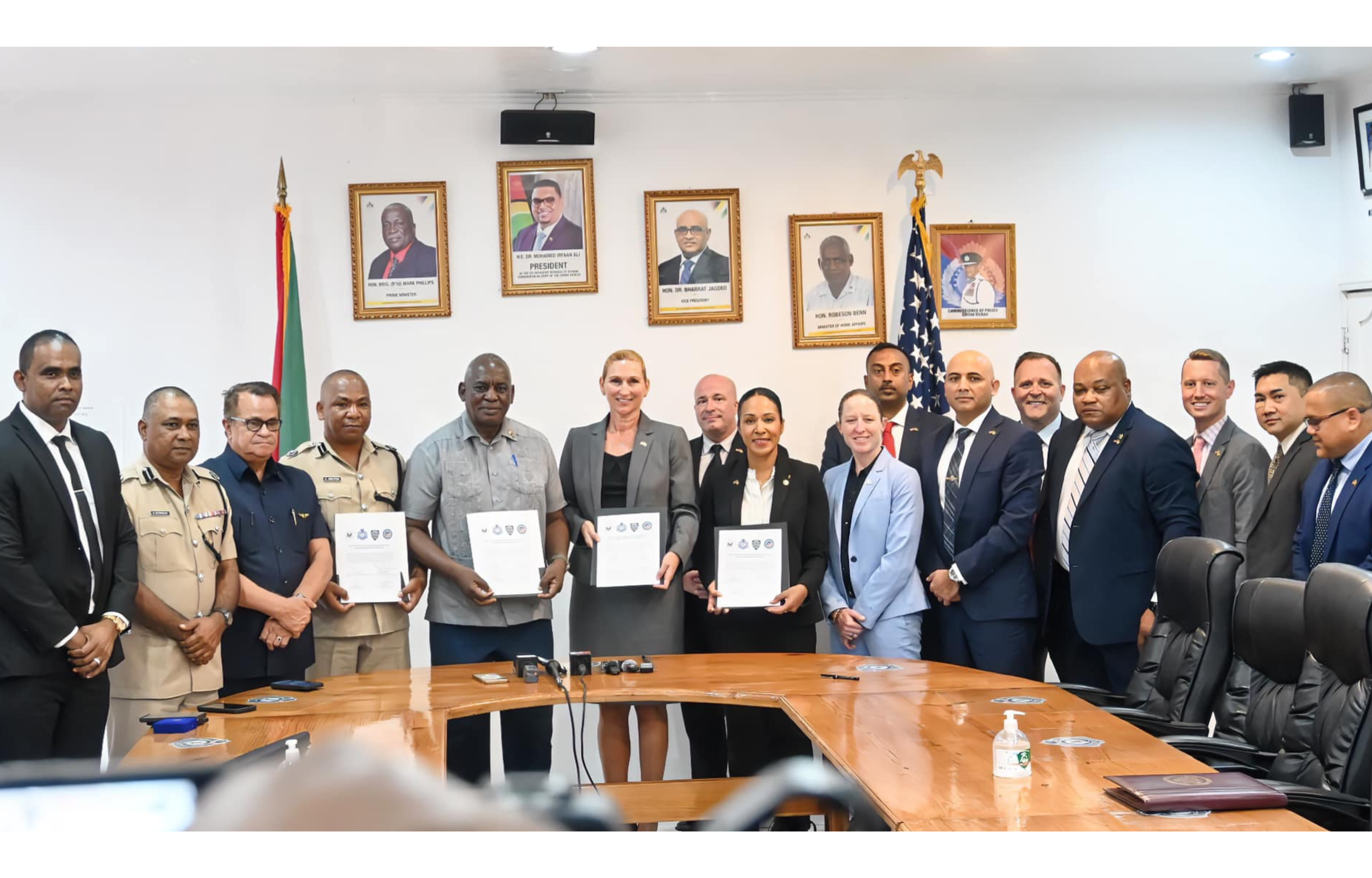 NYPD and Guyana Police Force Sign MoU to Enhance Policing Cooperation