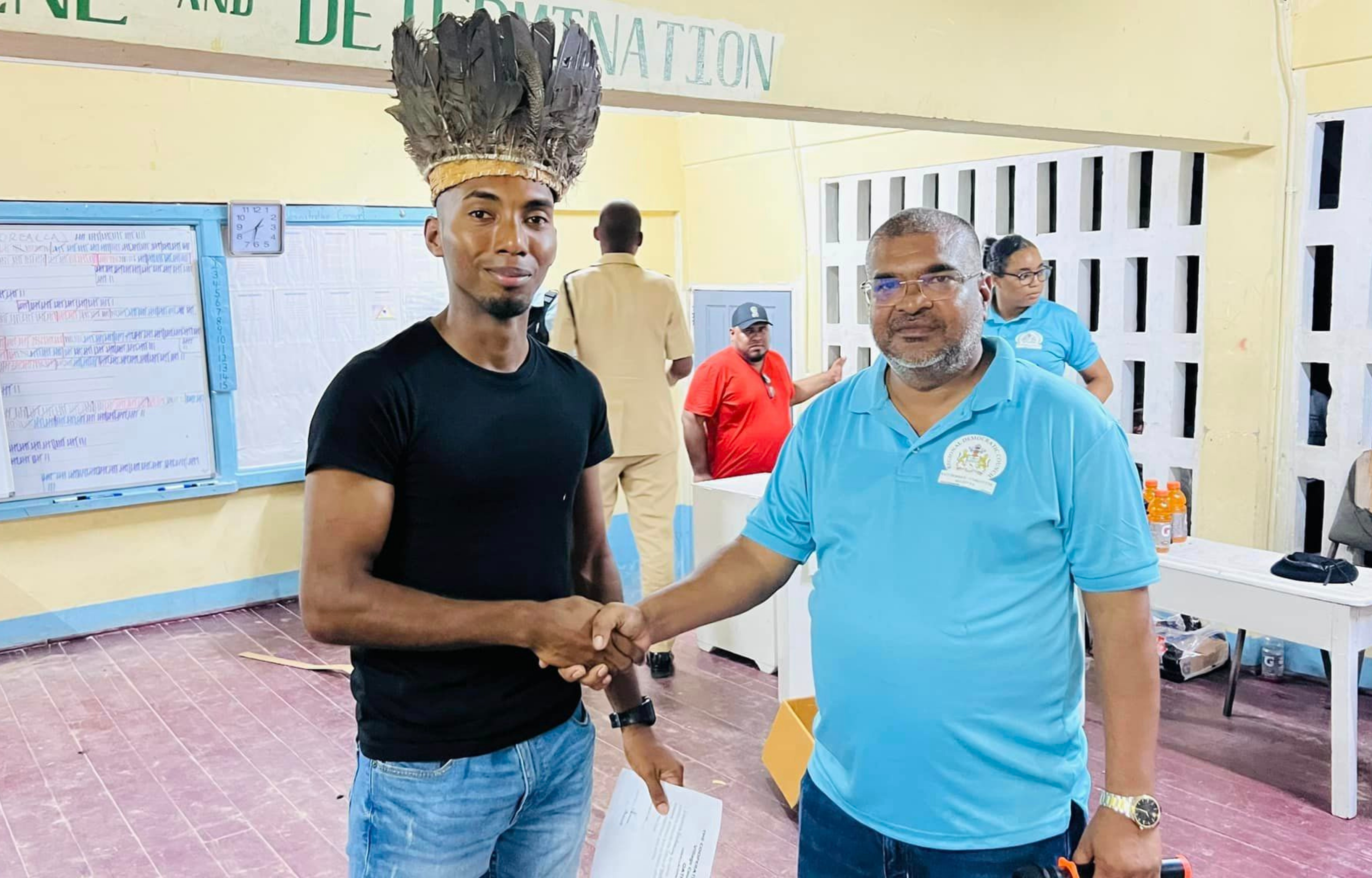 Young Teacher Laurence Vandenburg Elected New Toshao of Orealla/Siparuta Village Council