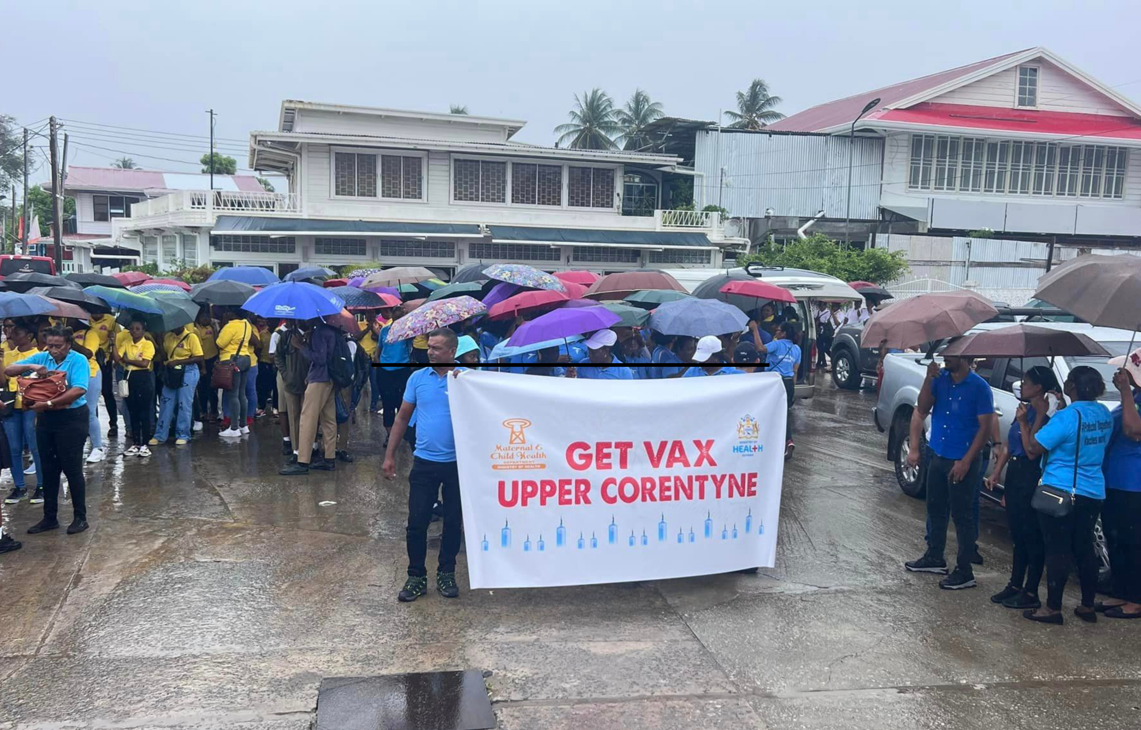 Vaccination Week Wraps Up with Awareness Walk in Region 6