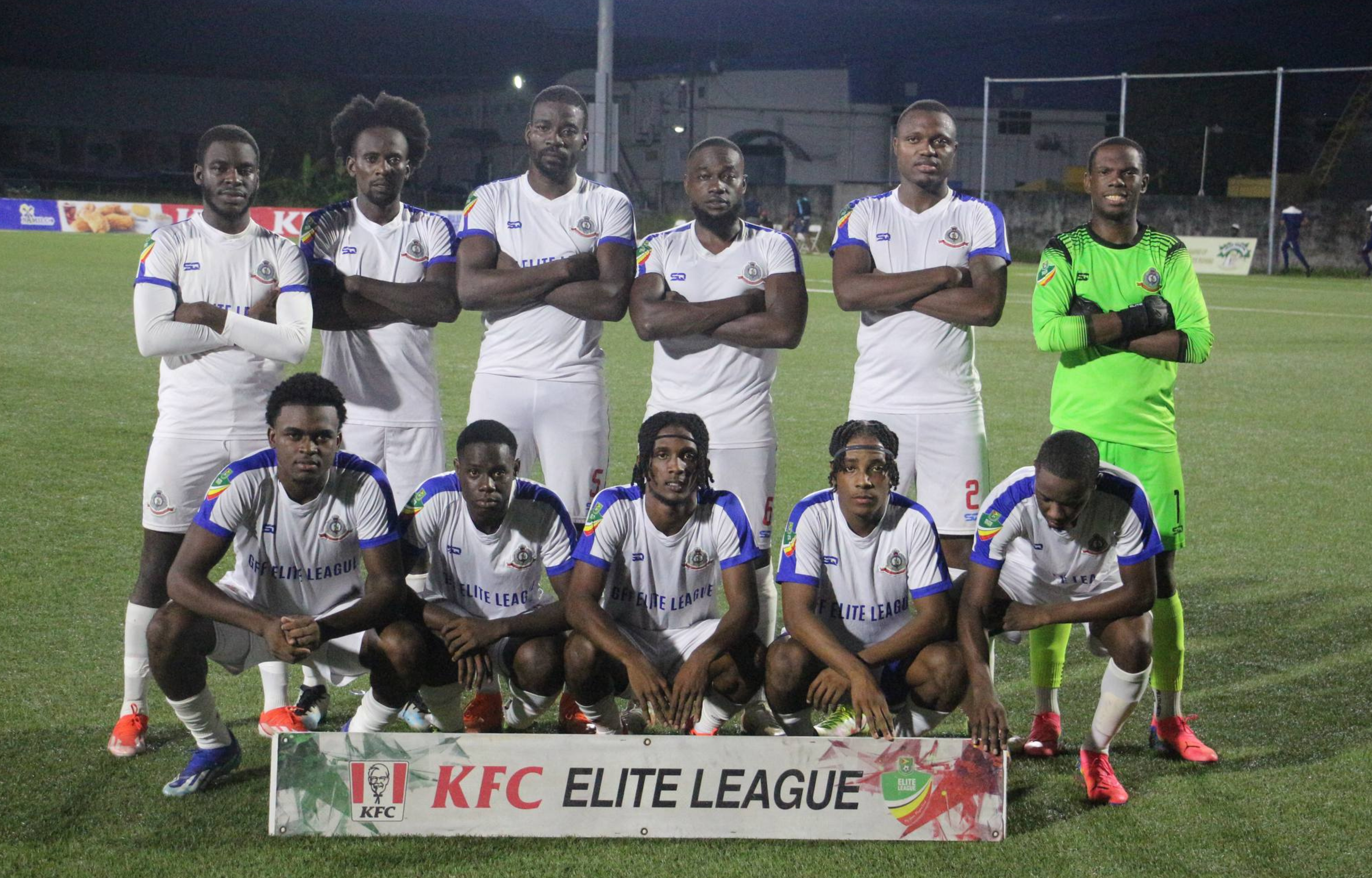 Santos Dominates with 6-0 Victory Over Ann’s Grove United in KFC Elite League
