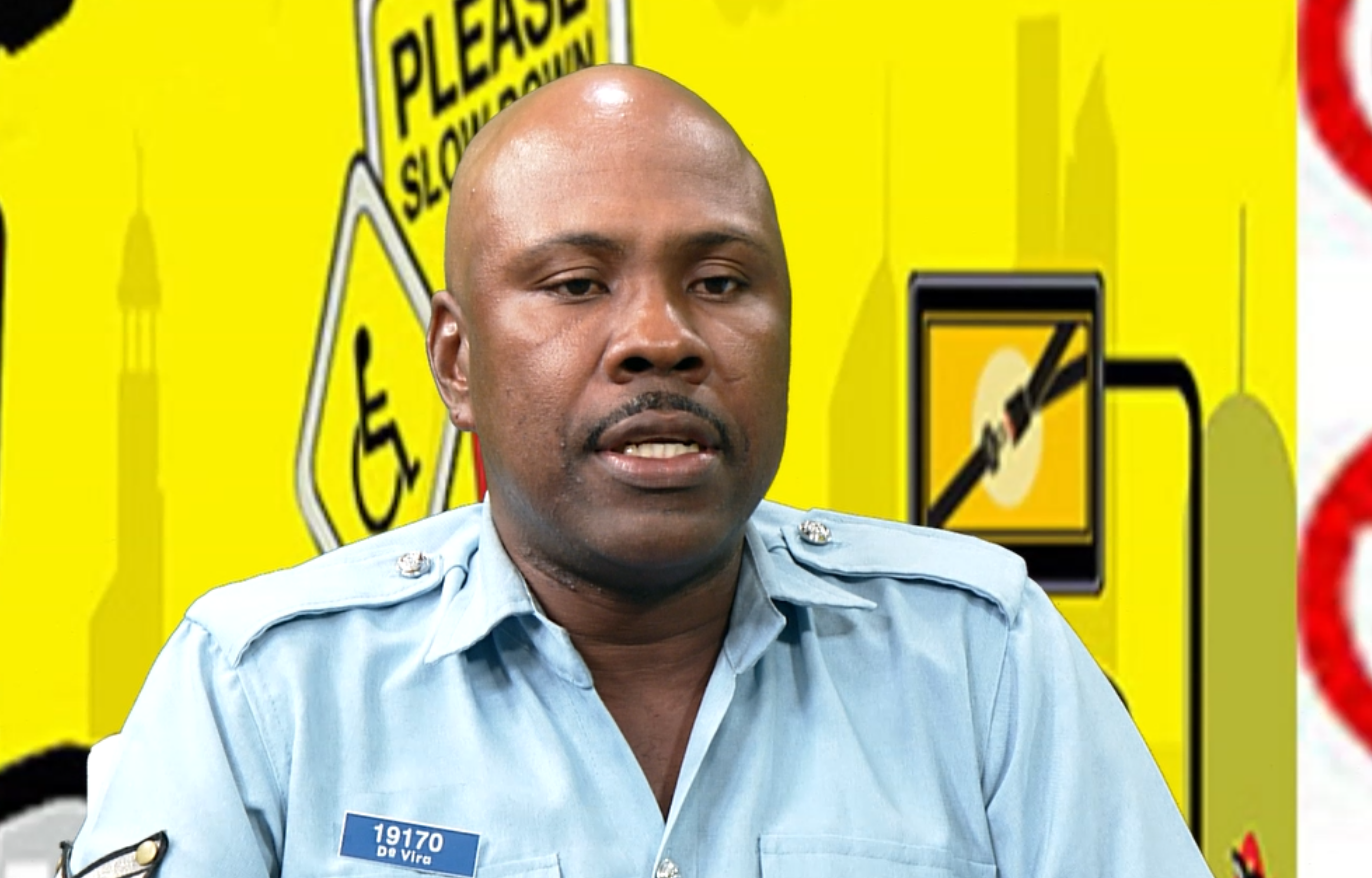 Sergeant de Vera Urges Patience to Prevent Traffic Accidents