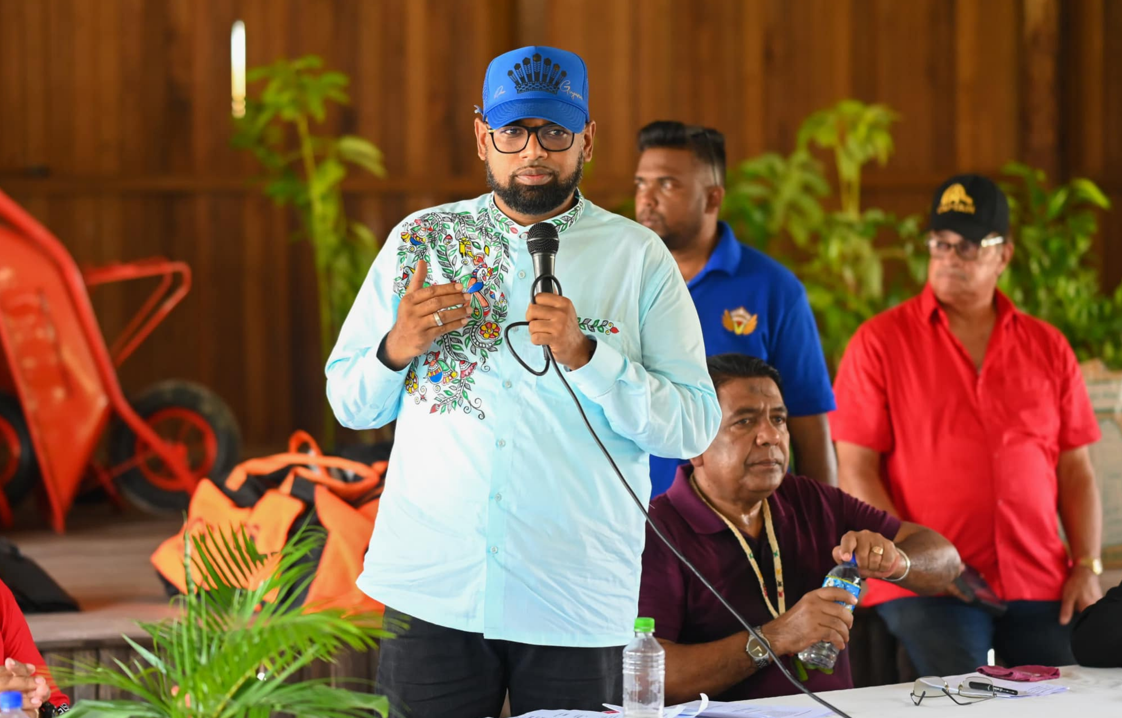 President Ali Announces Development Initiatives for Santa Aratack