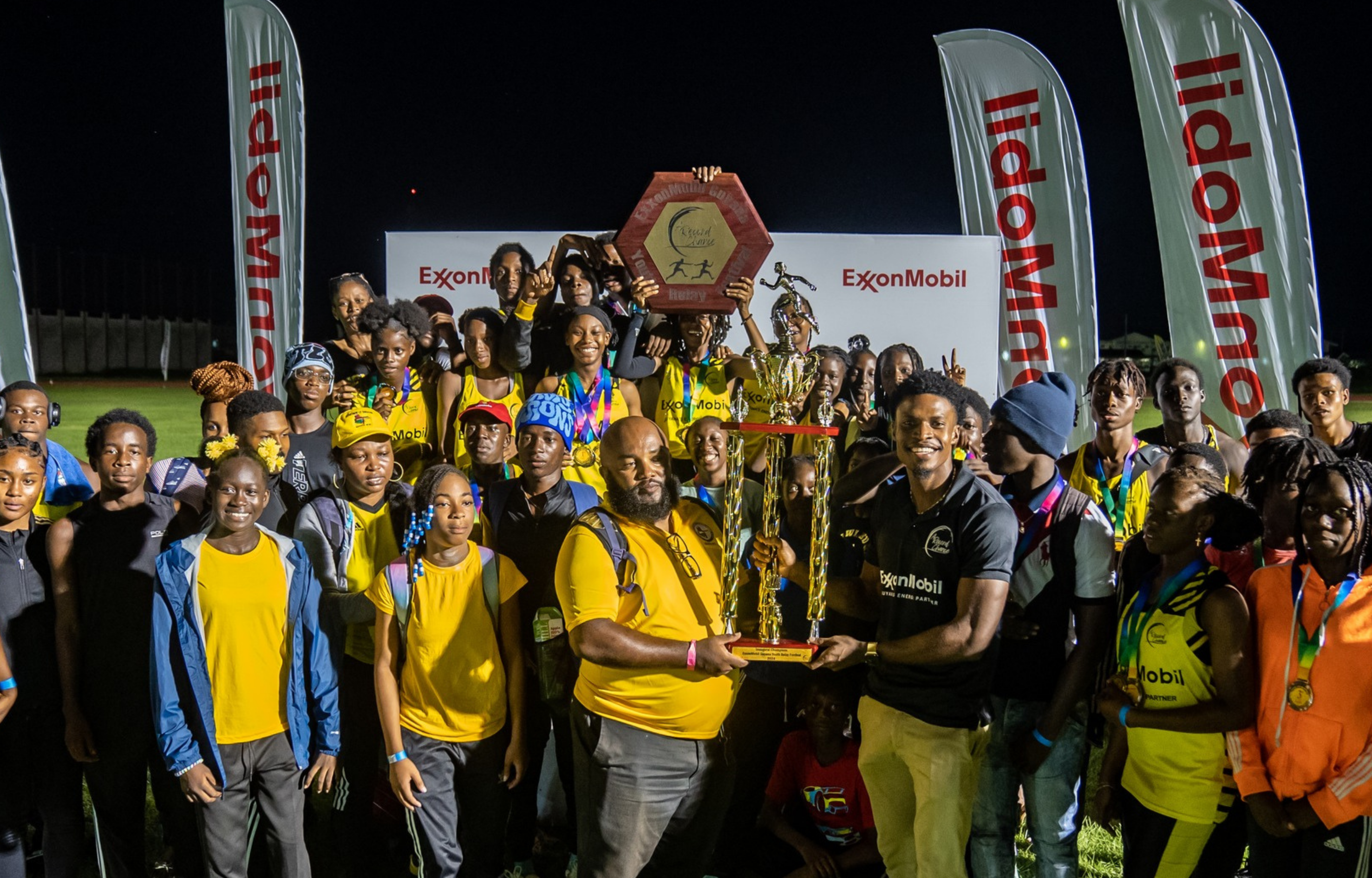 Linden Triumphs Over Georgetown in ExxonMobil Youth Relay Championship