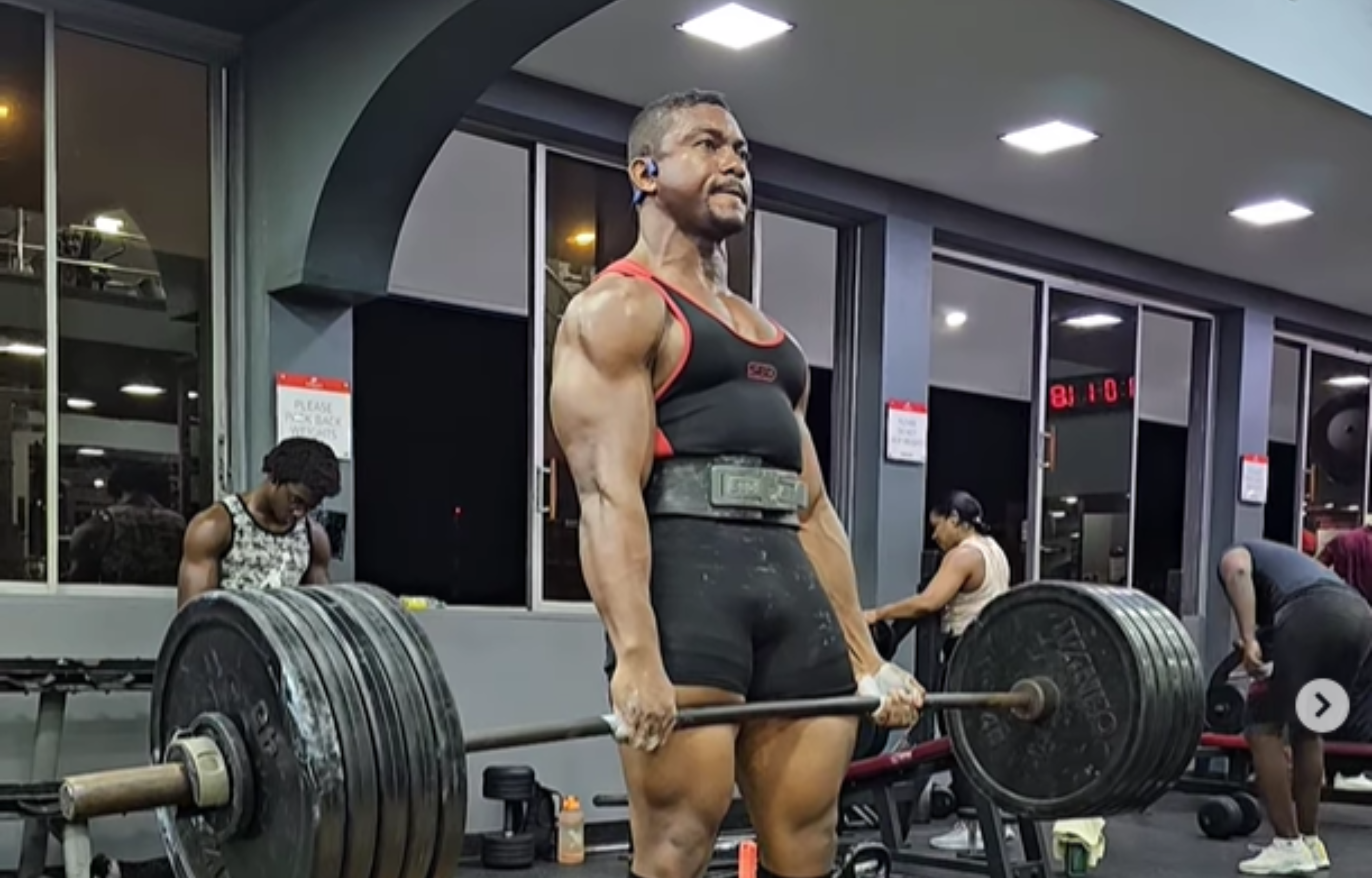 Carlos Petterson-Griffith Receives Hero’s Welcome After World Powerlifting Championship