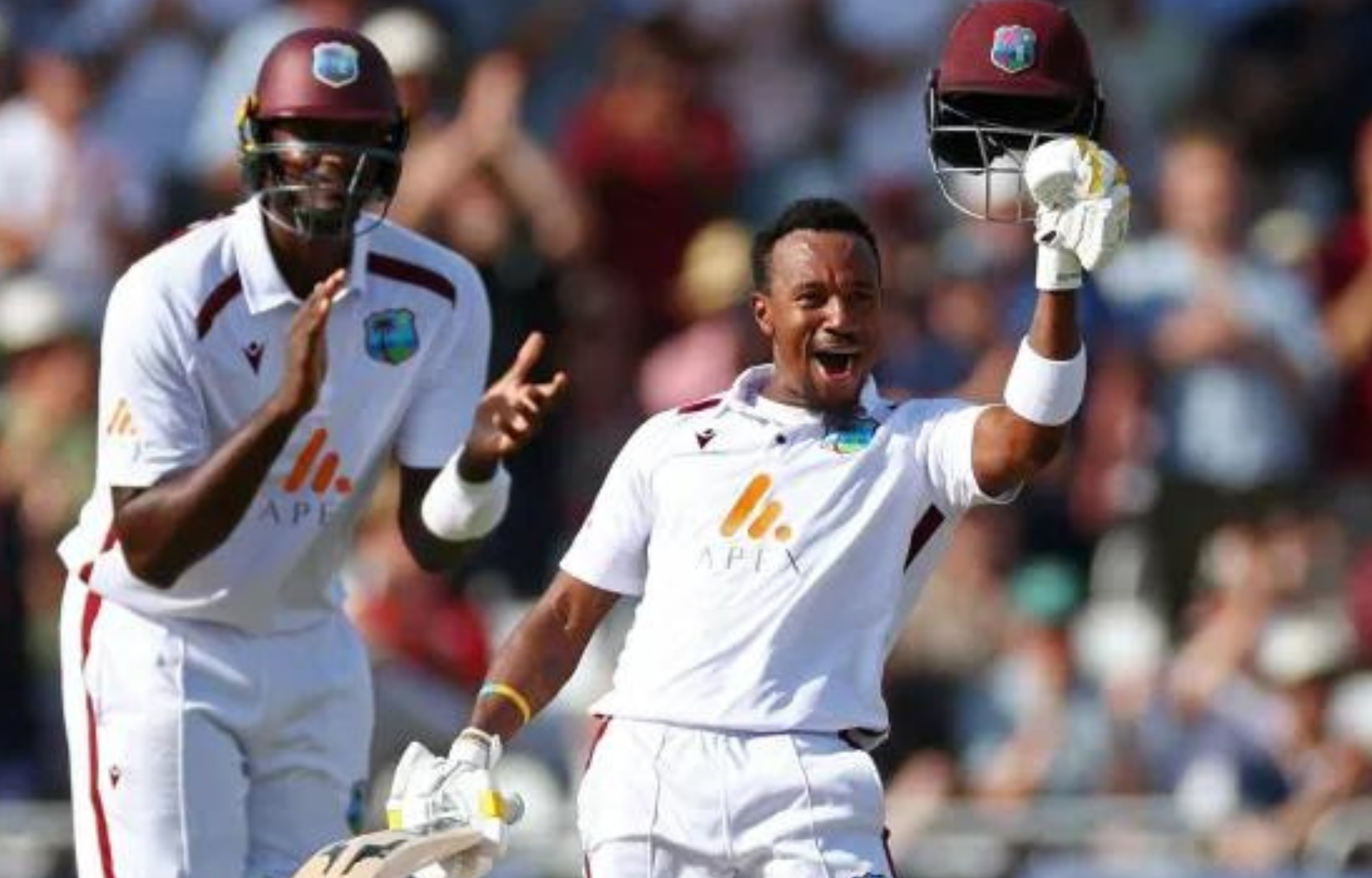 Kaveem Hodge’s Maiden Century Keeps West Indies in Contention Against England