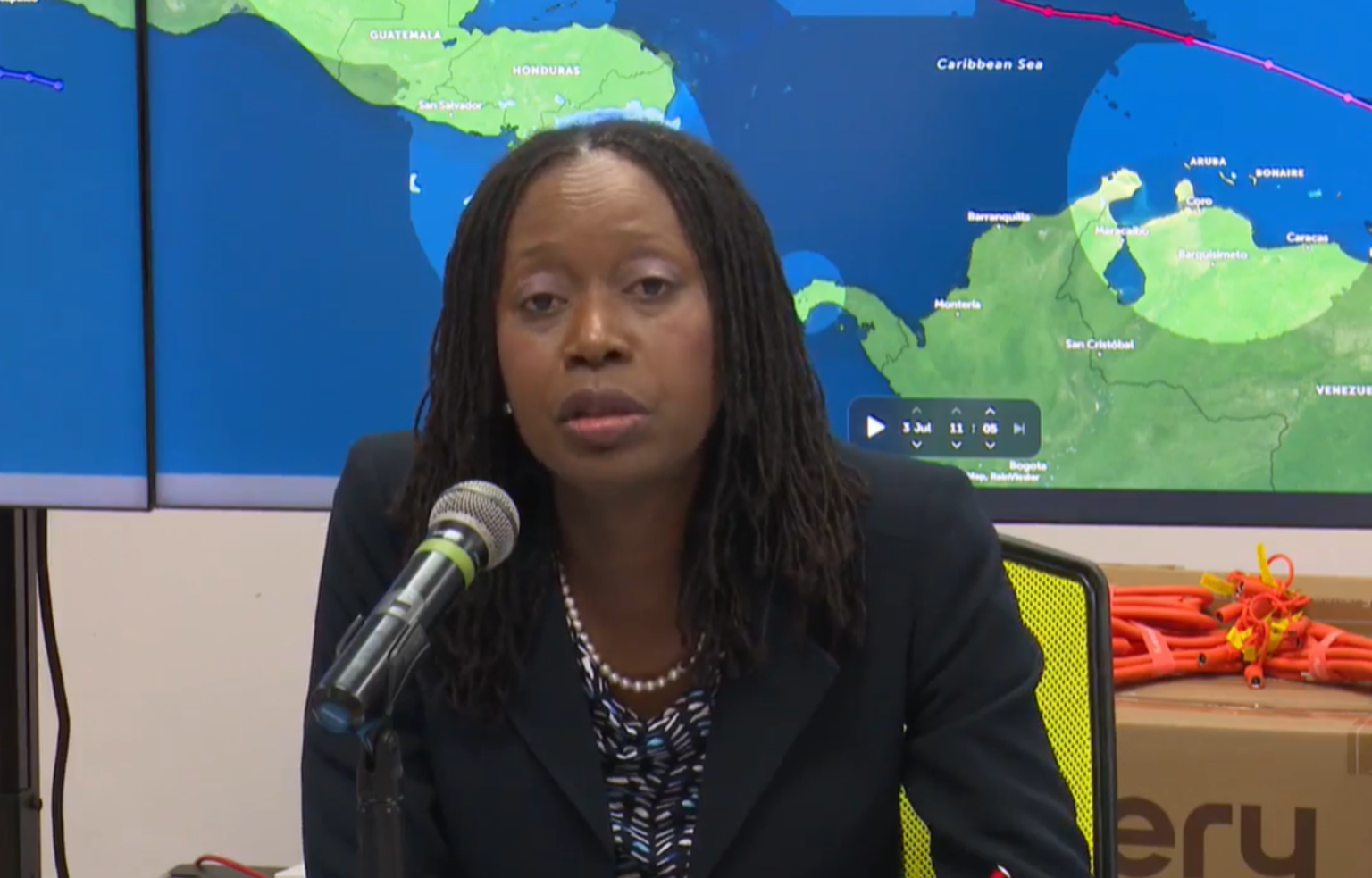 Beryl Riley Guyana Provides Air Transport for Hurricane Beryl Rescue Teams to ...
