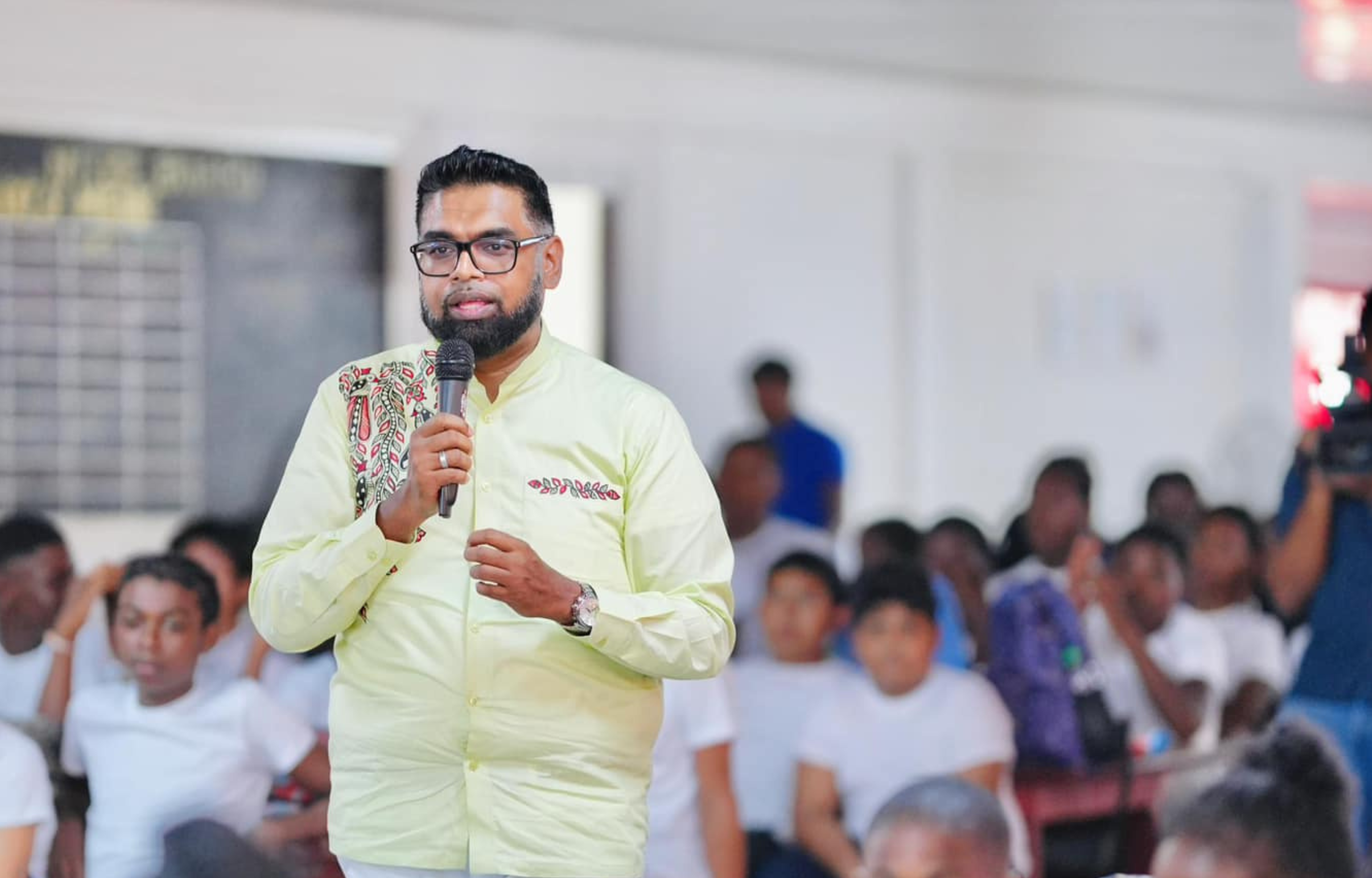 President Irfaan Ali Opens Men on Mission Youth Camp with 300 Participants