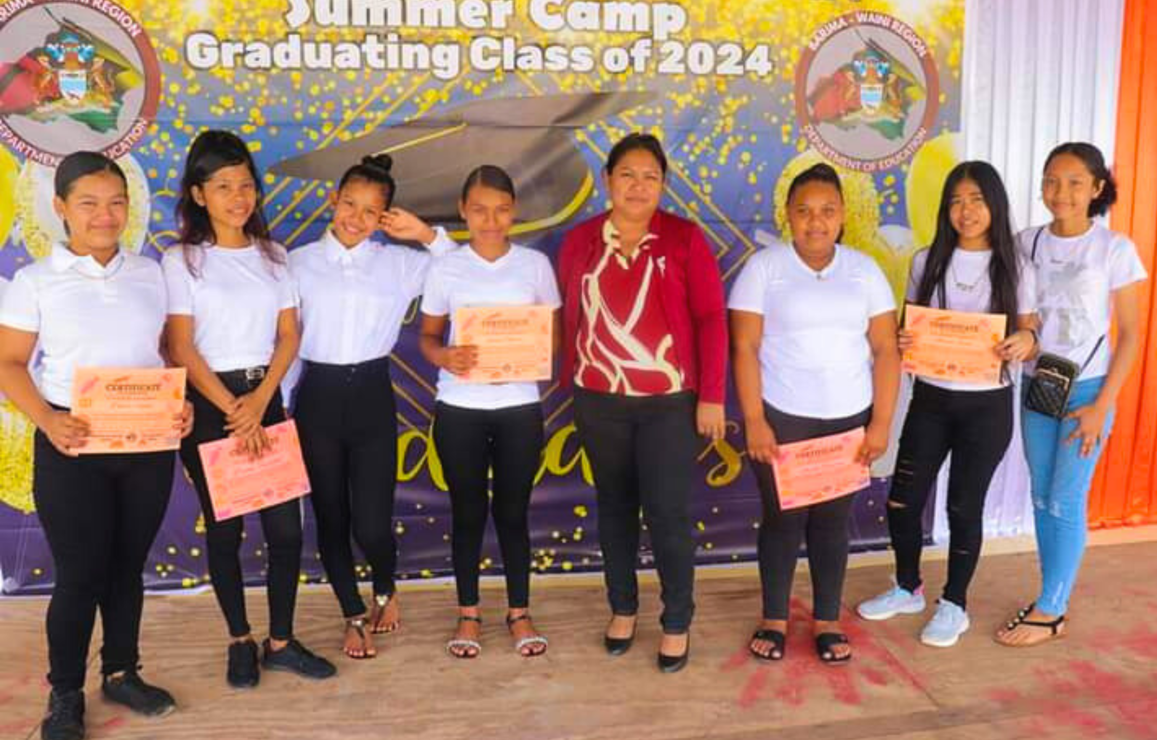 Region One Youths Complete Pioneering Summer Camp Program