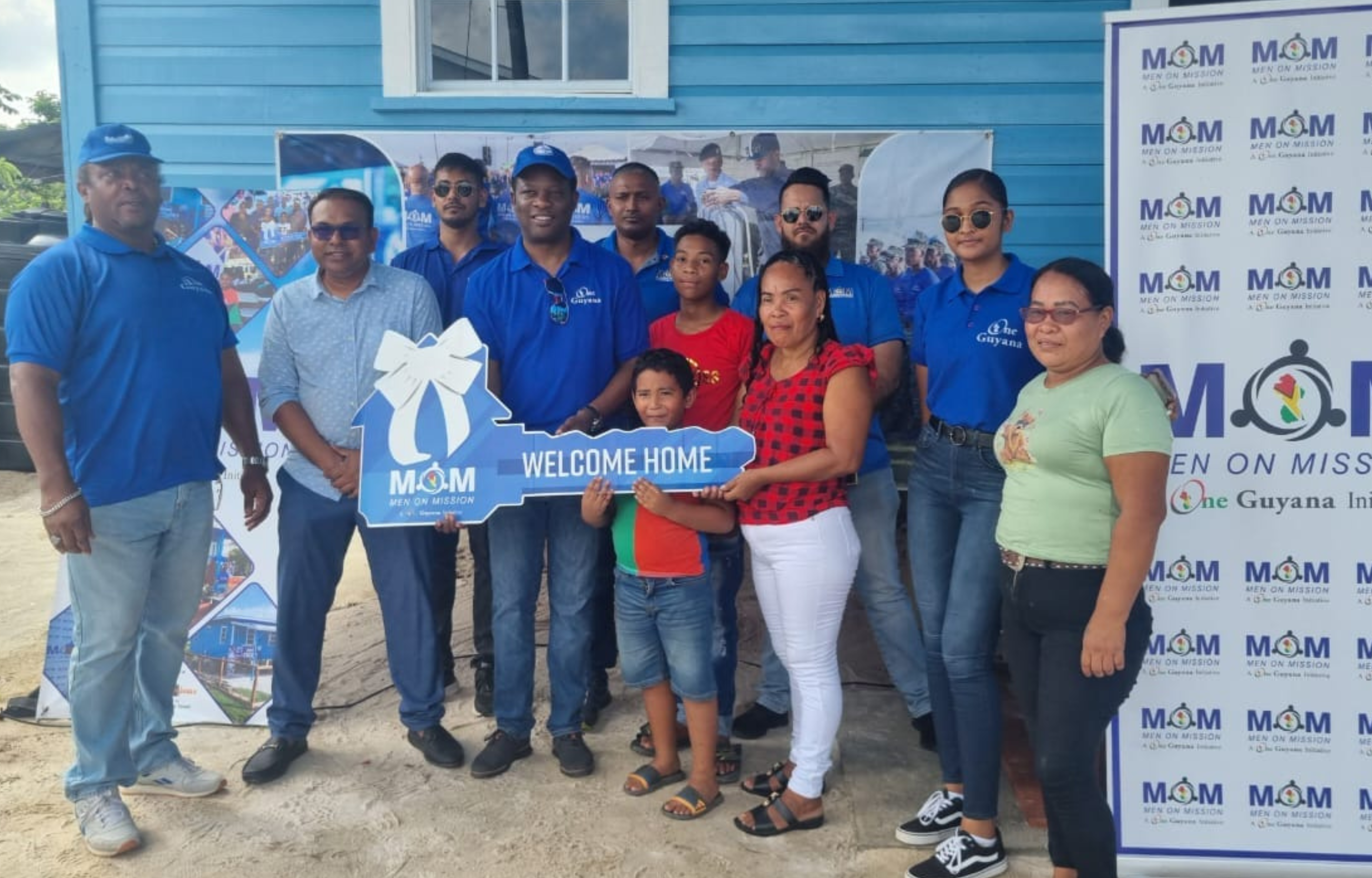 Single Mother Receives New Home from Men on Mission Initiative