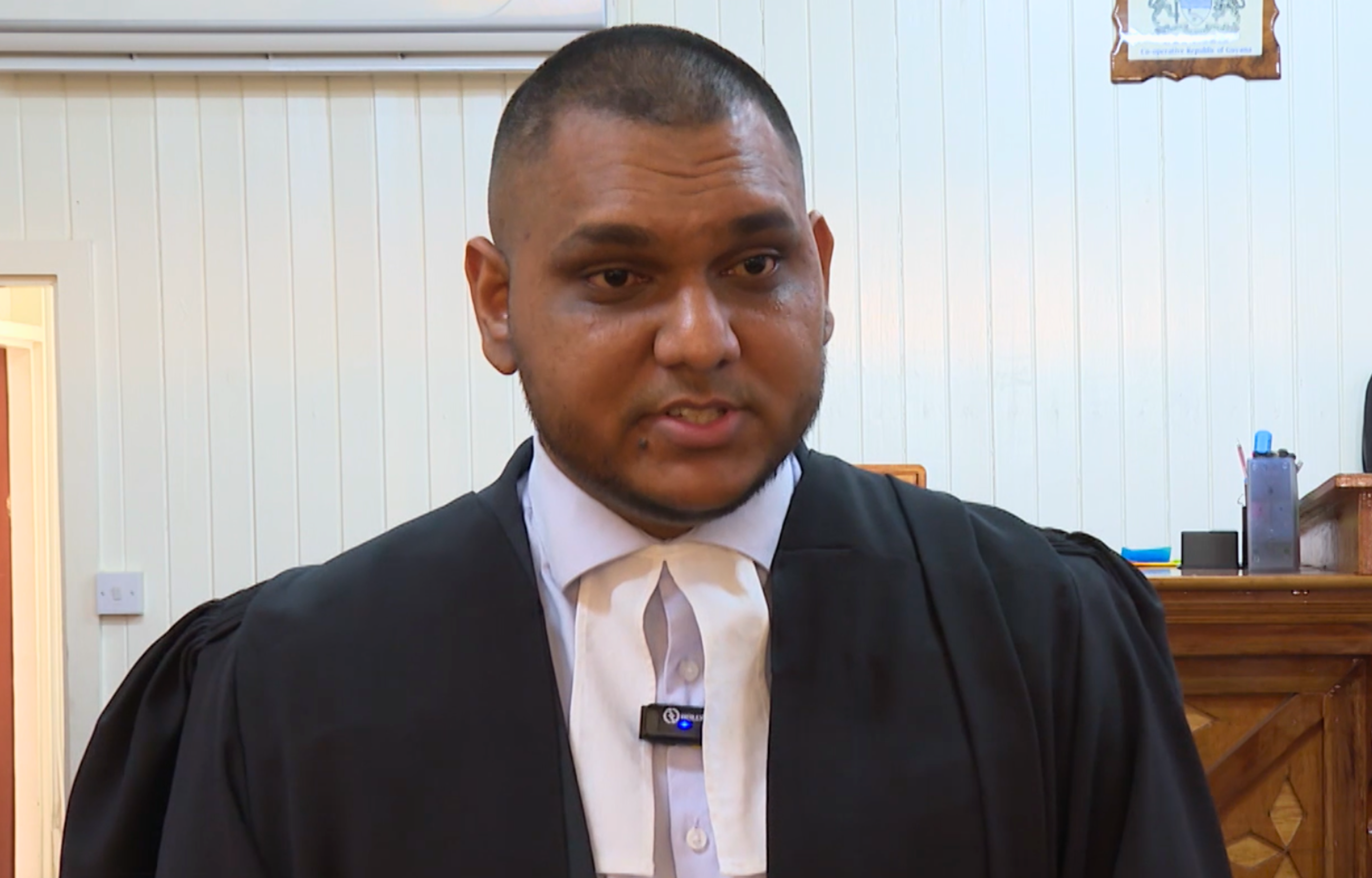 Corentyne Youth Vinay Punwa Admitted to the Bar