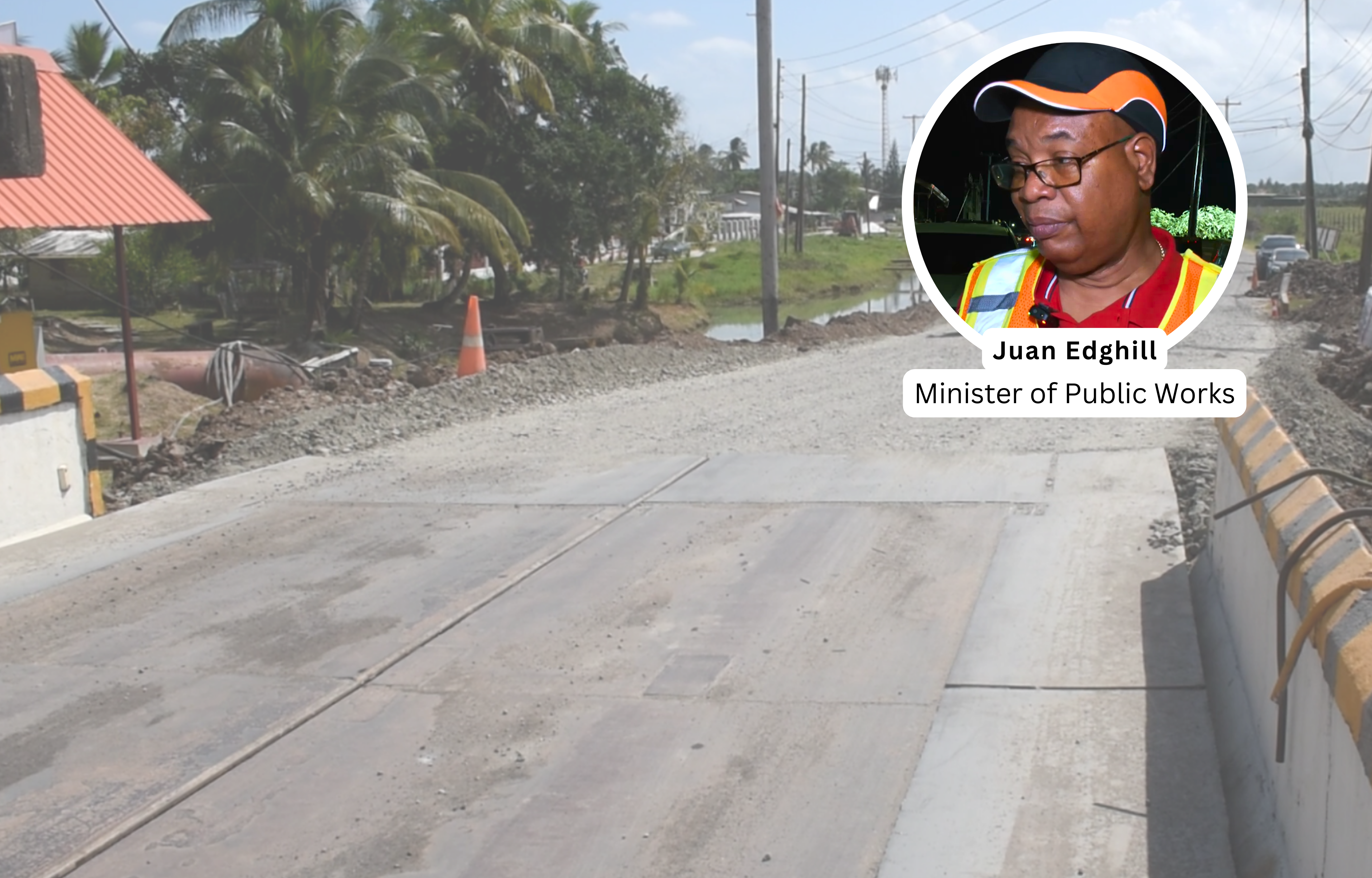 Temporary Steel Structure Installed Over Stanleytown Bridge; New 4-Lane Bridge Planned