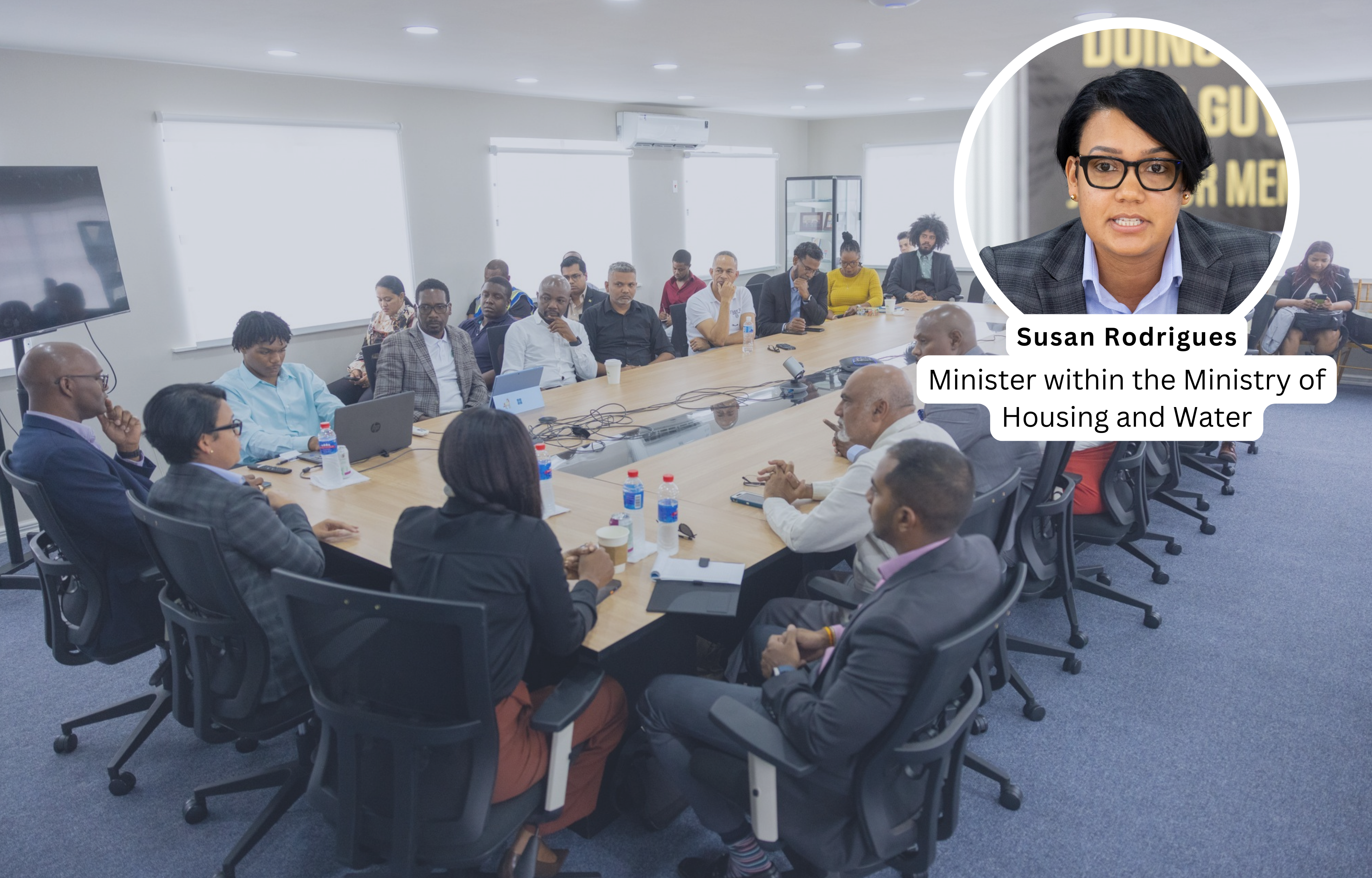 Minister Susan Rodrigues Engages Georgetown Chamber of Commerce on National Housing Programme