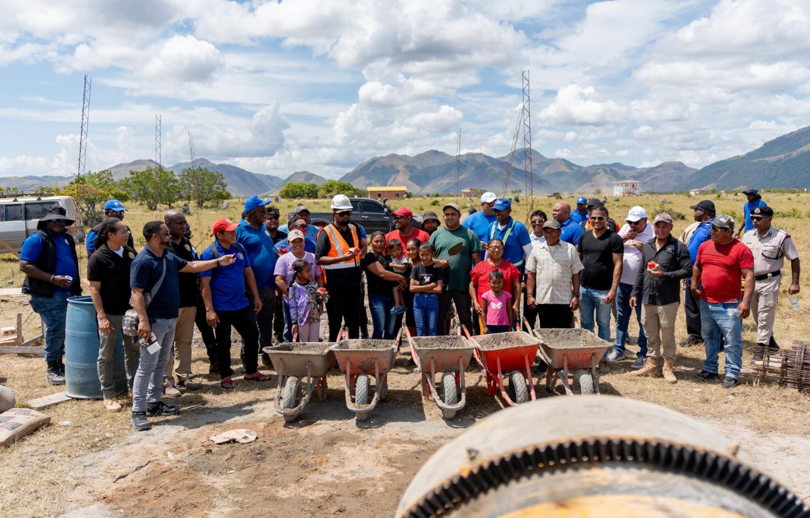 President Irfaan Ali Leads Rebuilding Efforts in Karasabai After Devastating Storm