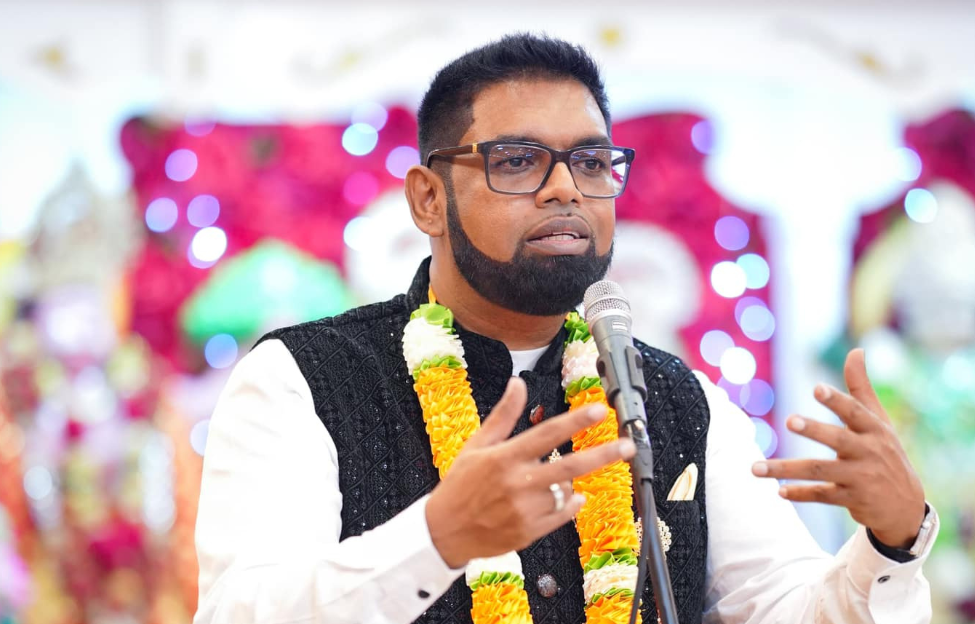 President Ali Encourages Collective Devotion at Enmore Shiv Mandir’s Gyaan Yagna