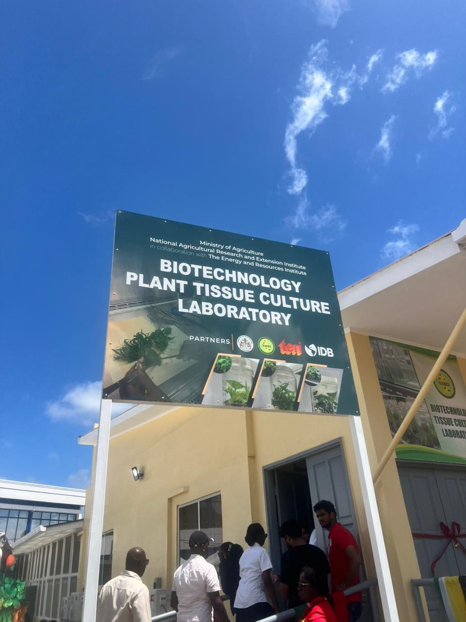 MOA Commissions Biotechnology Tissue Culture Lab