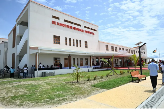 Thousands of patients benefitting from quality services at De Kinderen Regional Hospital